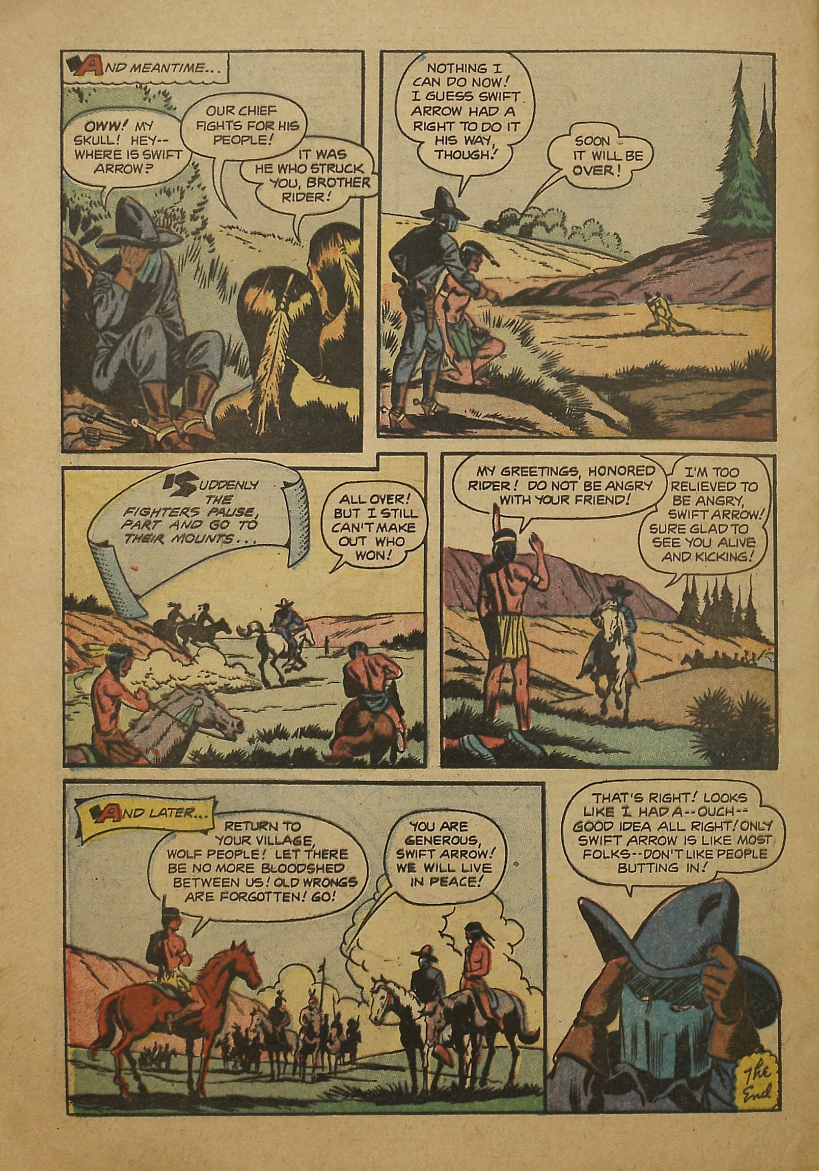 Read online Swift Arrow (1957) comic -  Issue #2 - 34