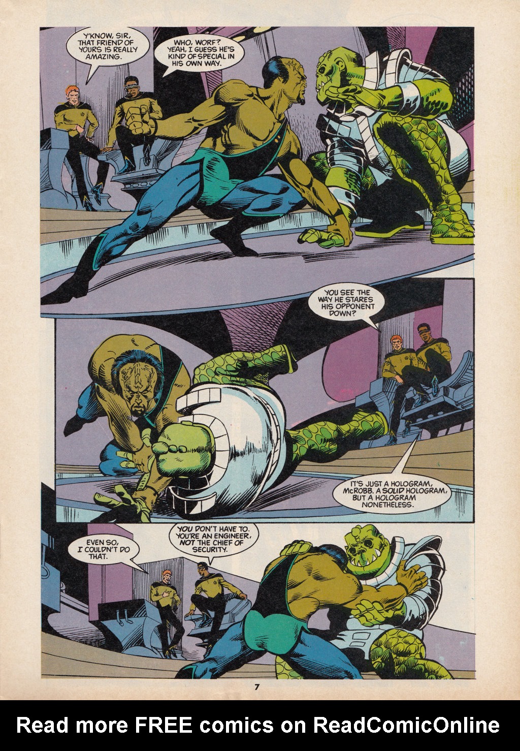 Read online Star Trek The Next Generation (1990) comic -  Issue #8 - 7