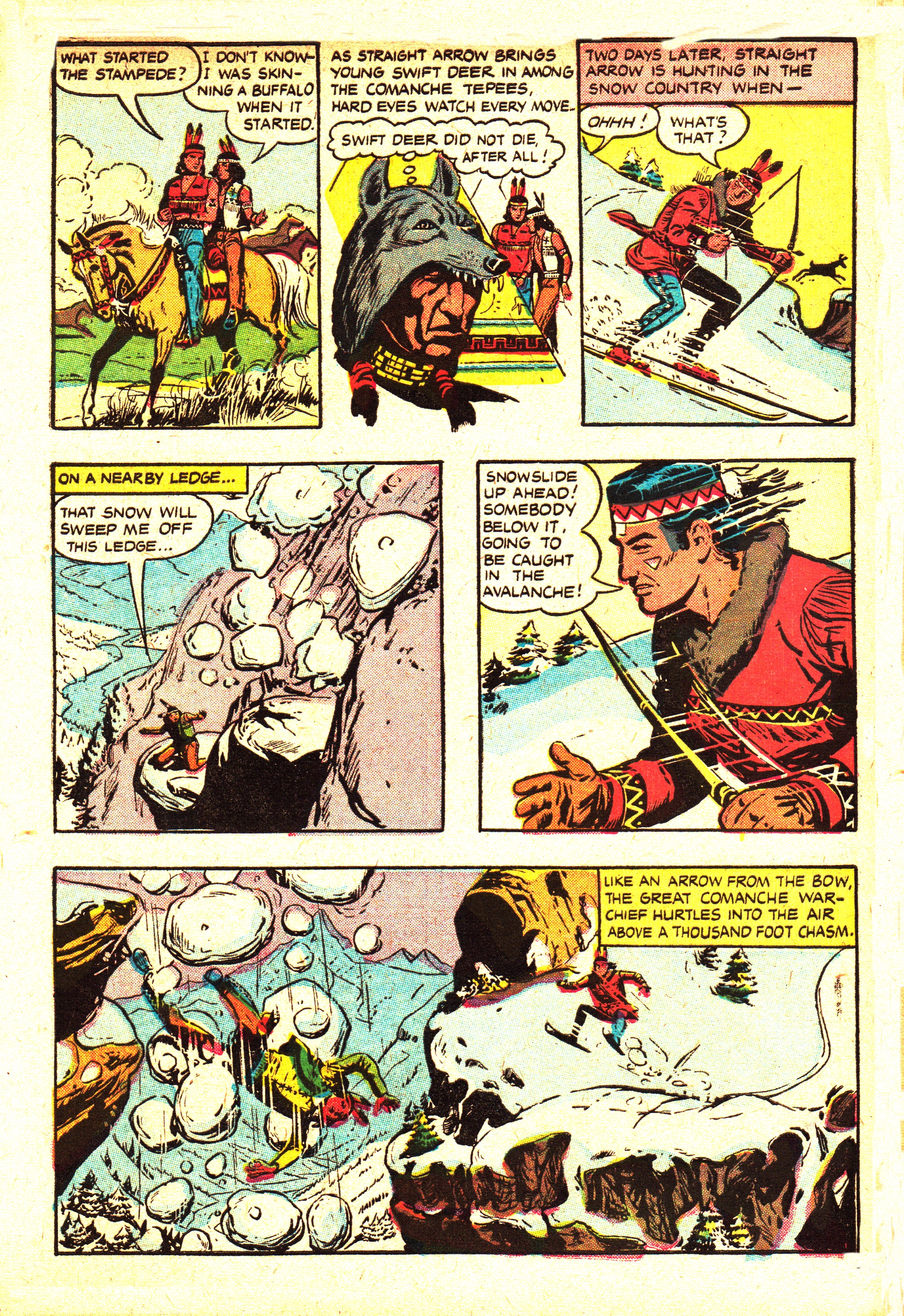 Read online Straight Arrow comic -  Issue #47 - 5