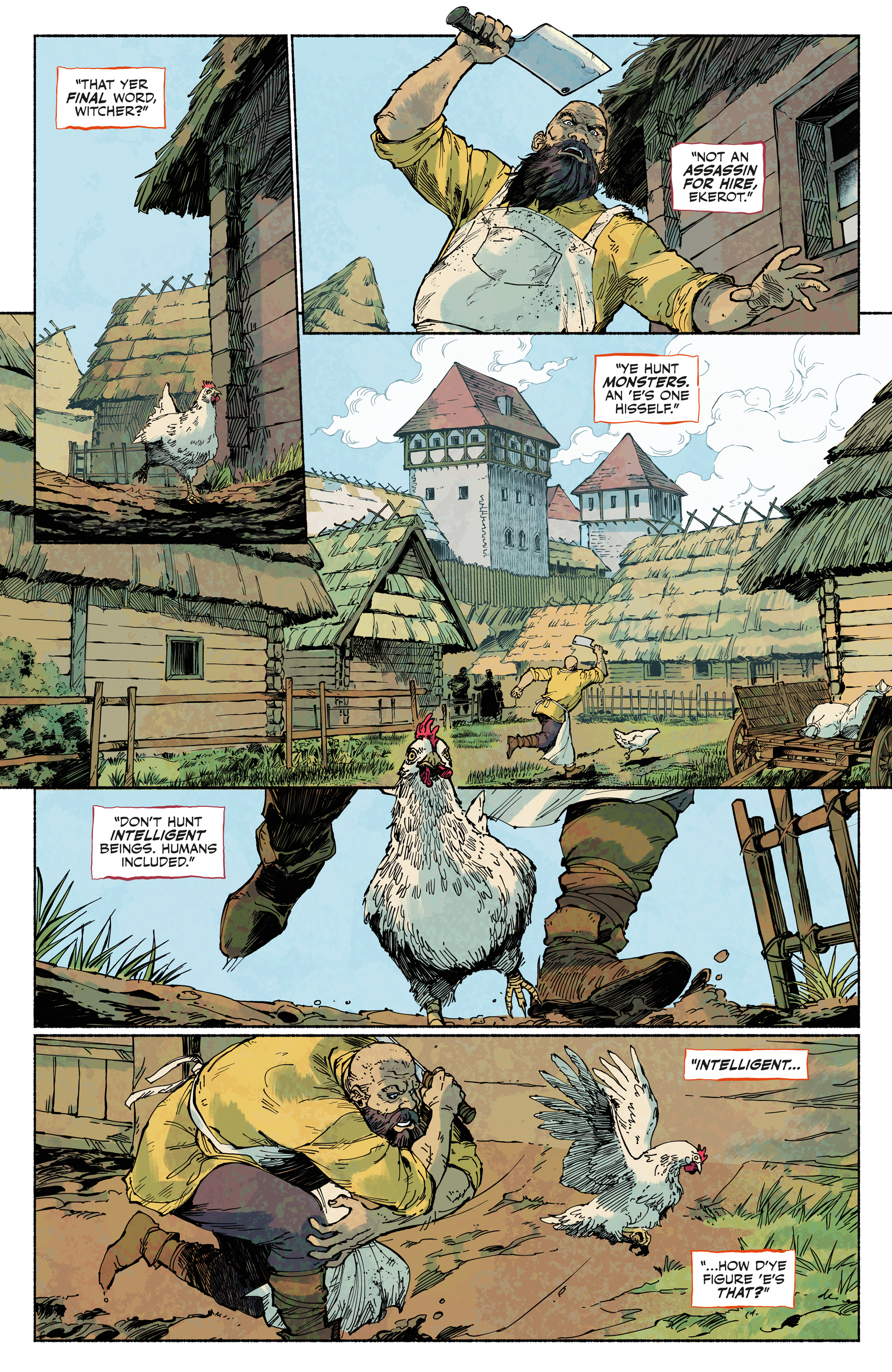 Read online The Witcher: Wild Animals comic -  Issue #3 - 3