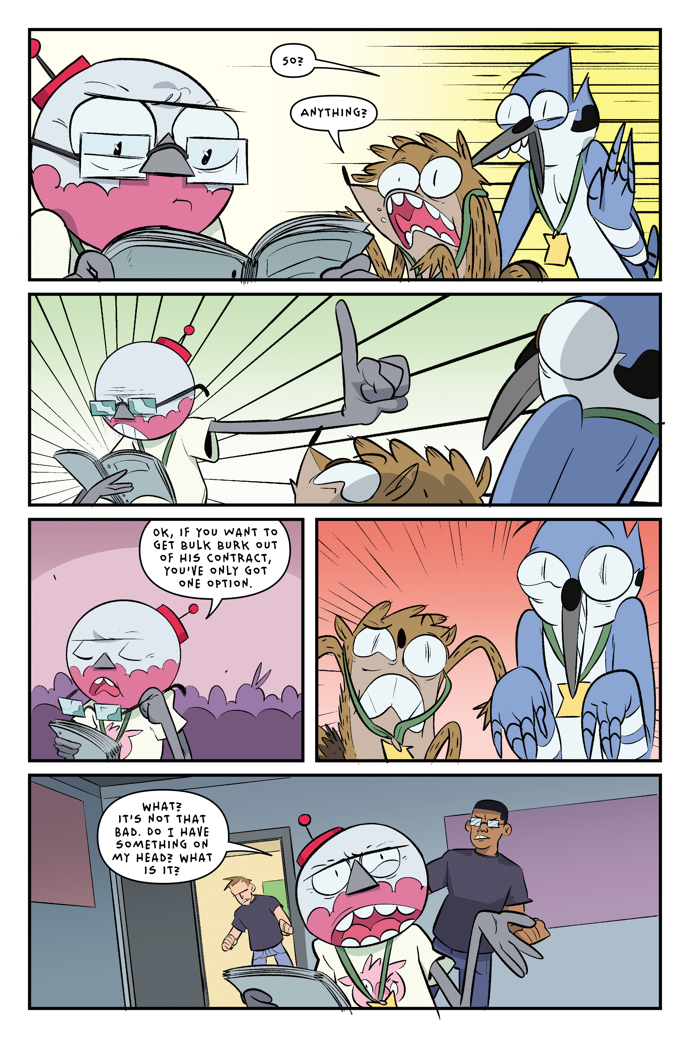 Read online Regular Show: Comic Conned comic -  Issue # TPB - 115