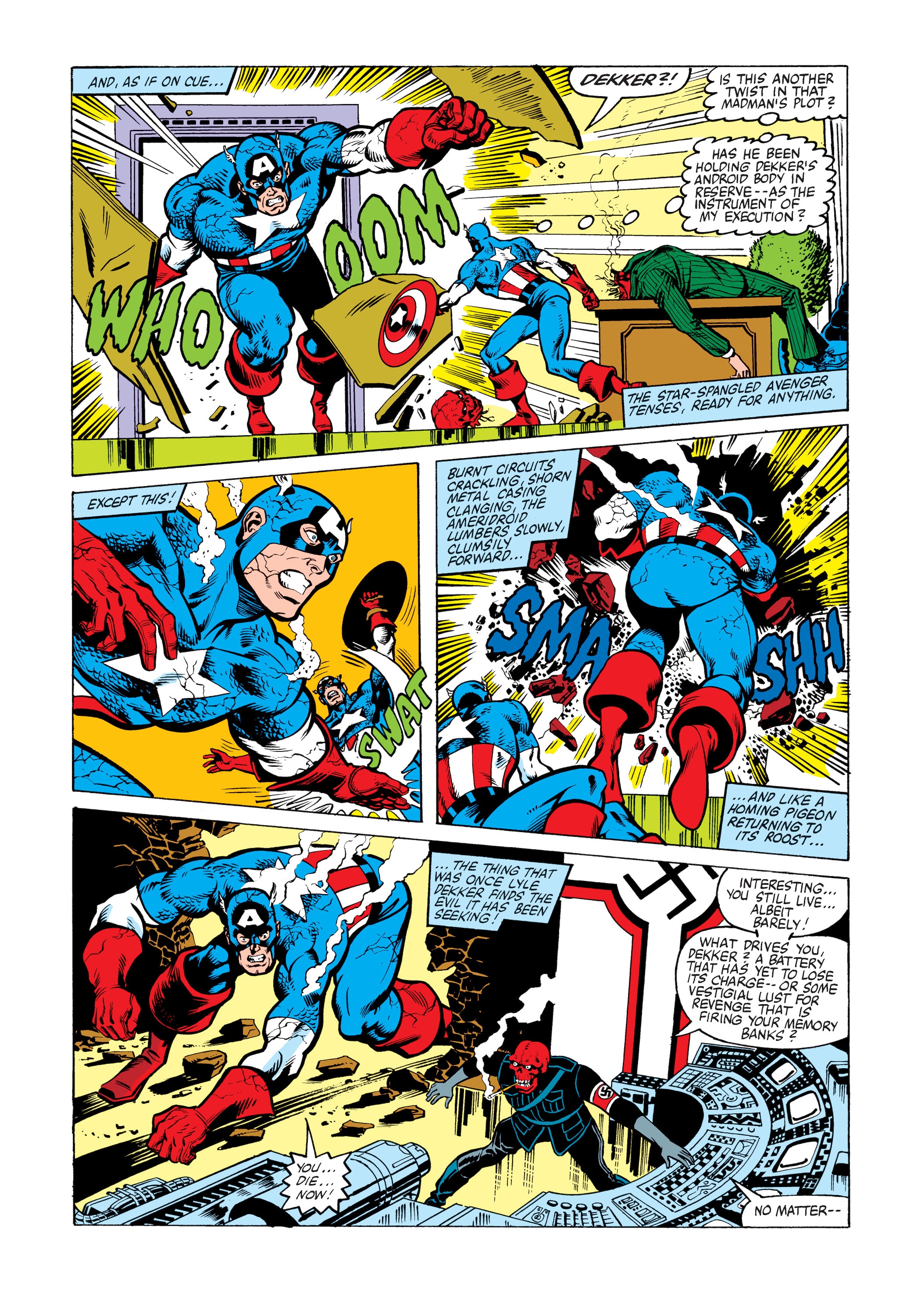 Read online Marvel Masterworks: Captain America comic -  Issue # TPB 15 (Part 1) - 72