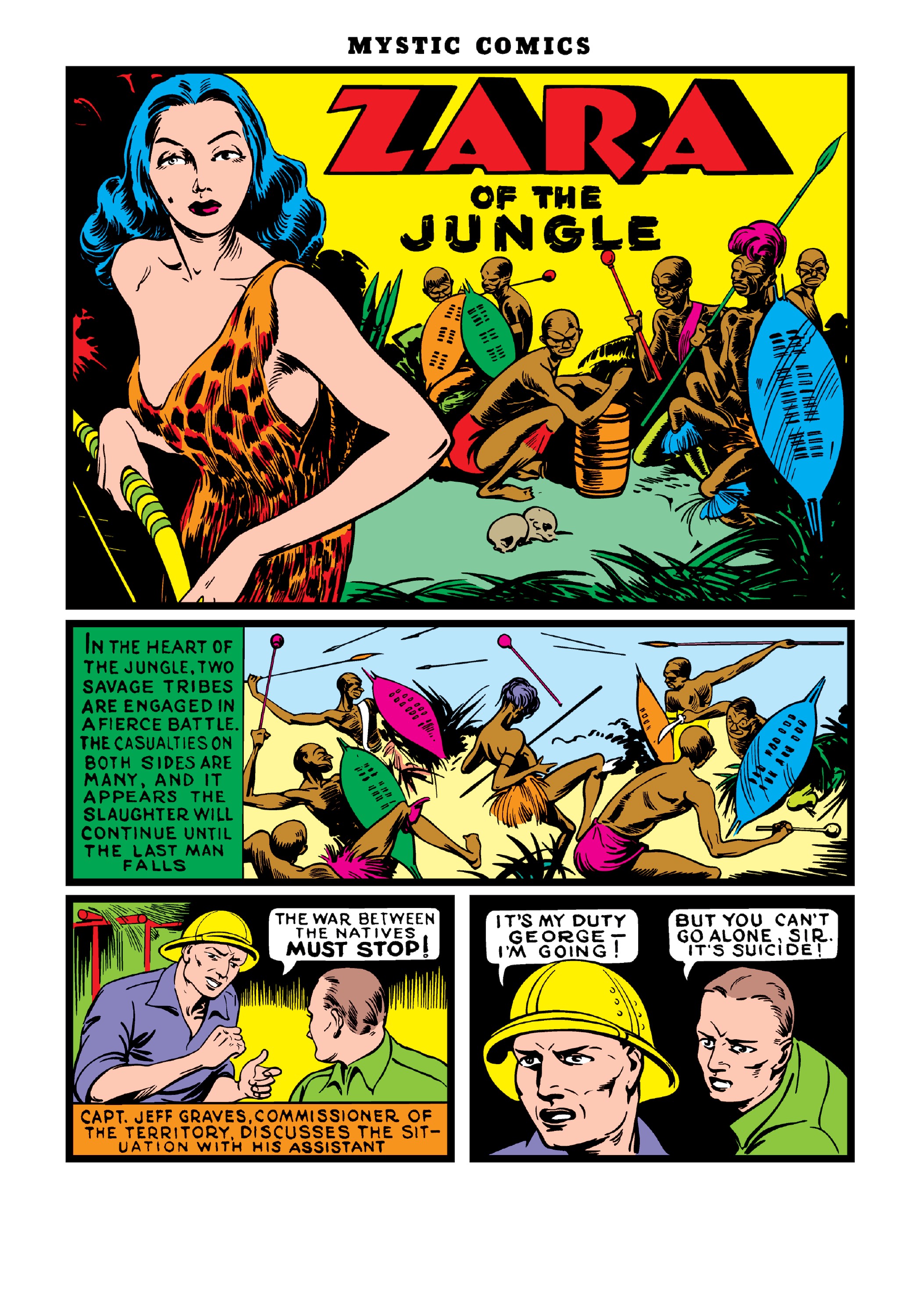 Read online Mystic Comics comic -  Issue # (1940) _Marvel Masterworks - Golden Age  (Part 2) - 26