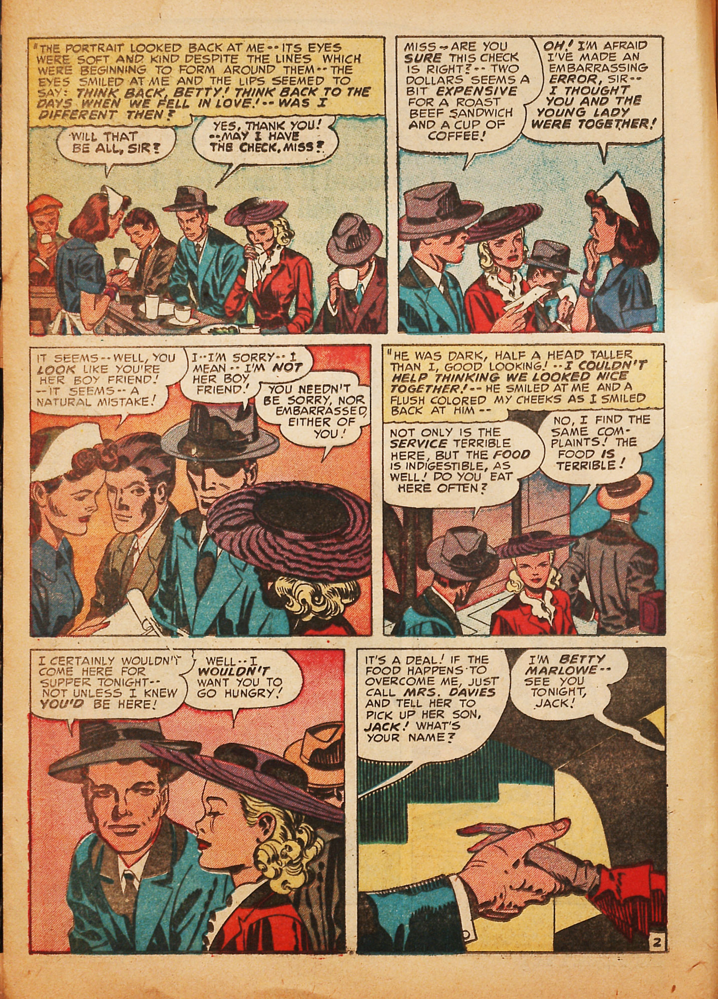 Read online Young Love (1949) comic -  Issue #21 - 4