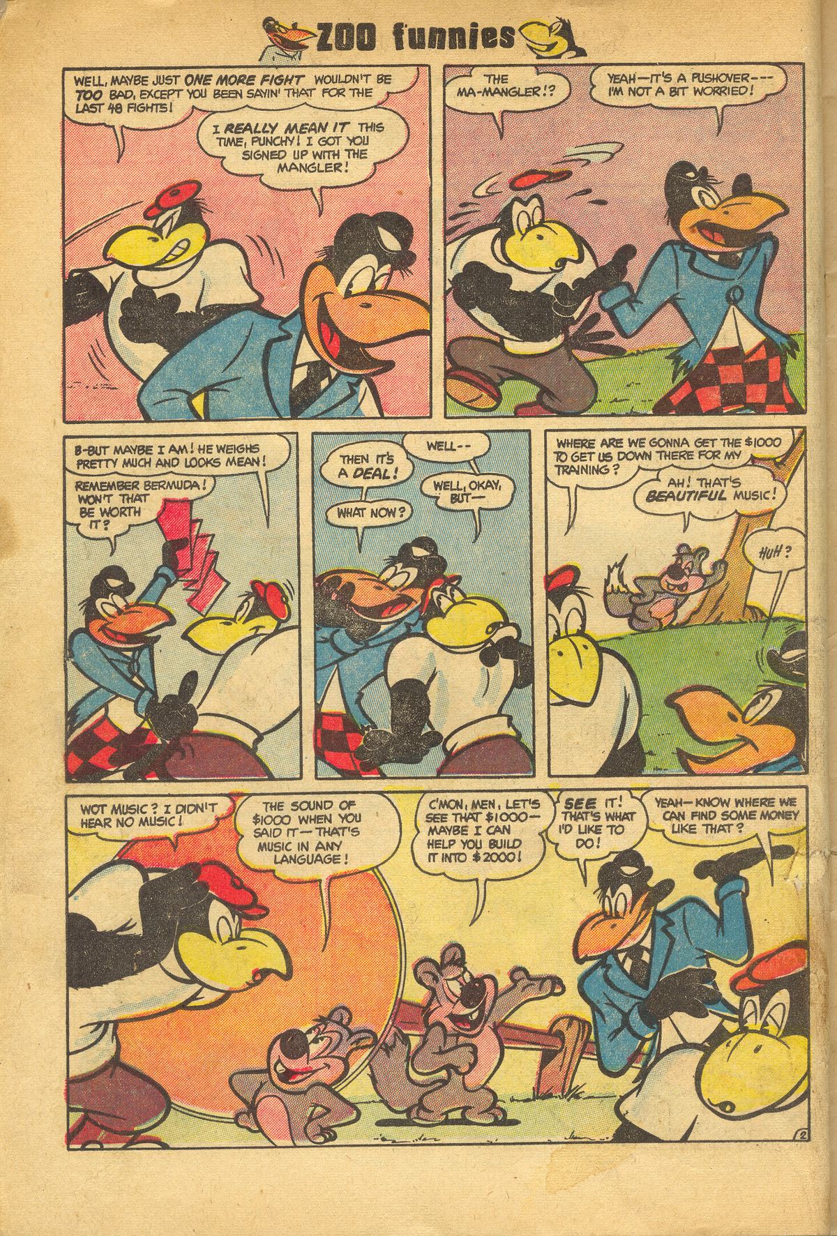 Read online Zoo Funnies comic -  Issue #7 - 4