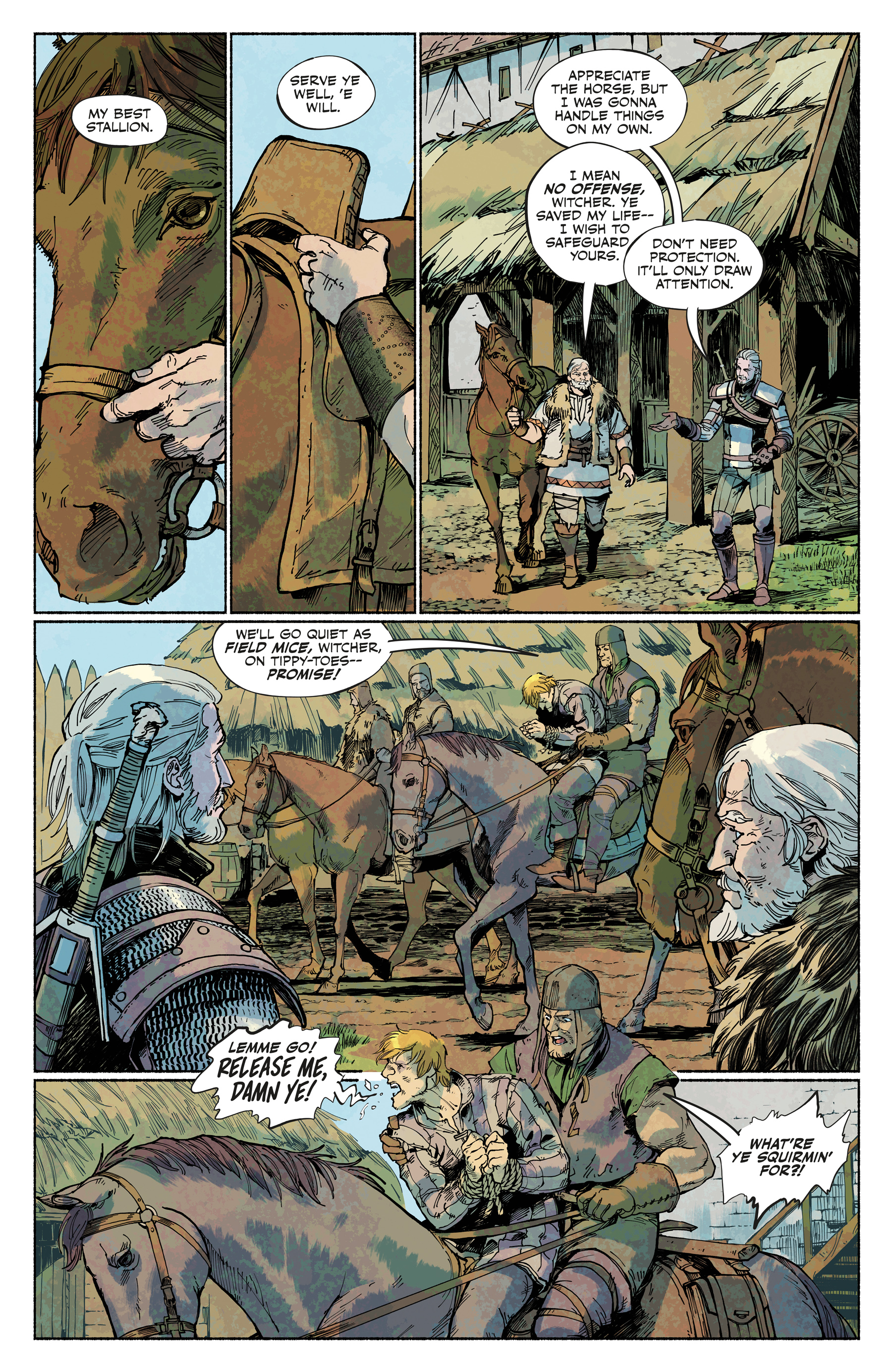 Read online The Witcher: Wild Animals comic -  Issue #3 - 9