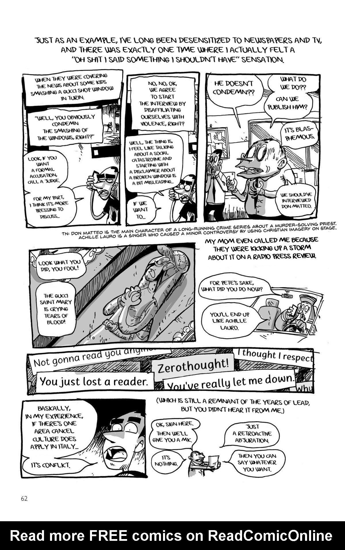 Read online All Quiet on Rebibbia's Front comic -  Issue # TPB (Part 1) - 58