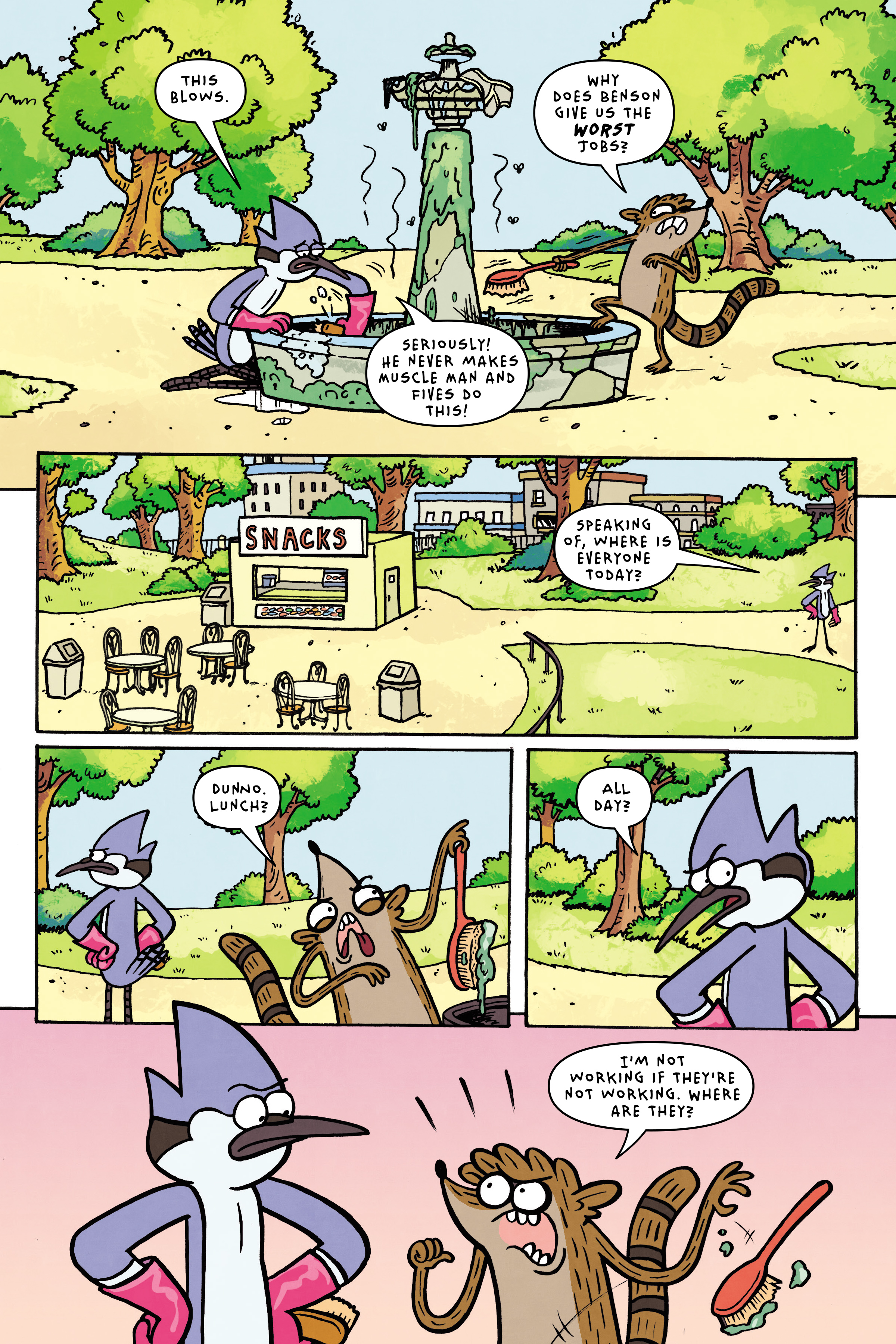 Read online Regular Show: The Meatening comic -  Issue # TPB - 9