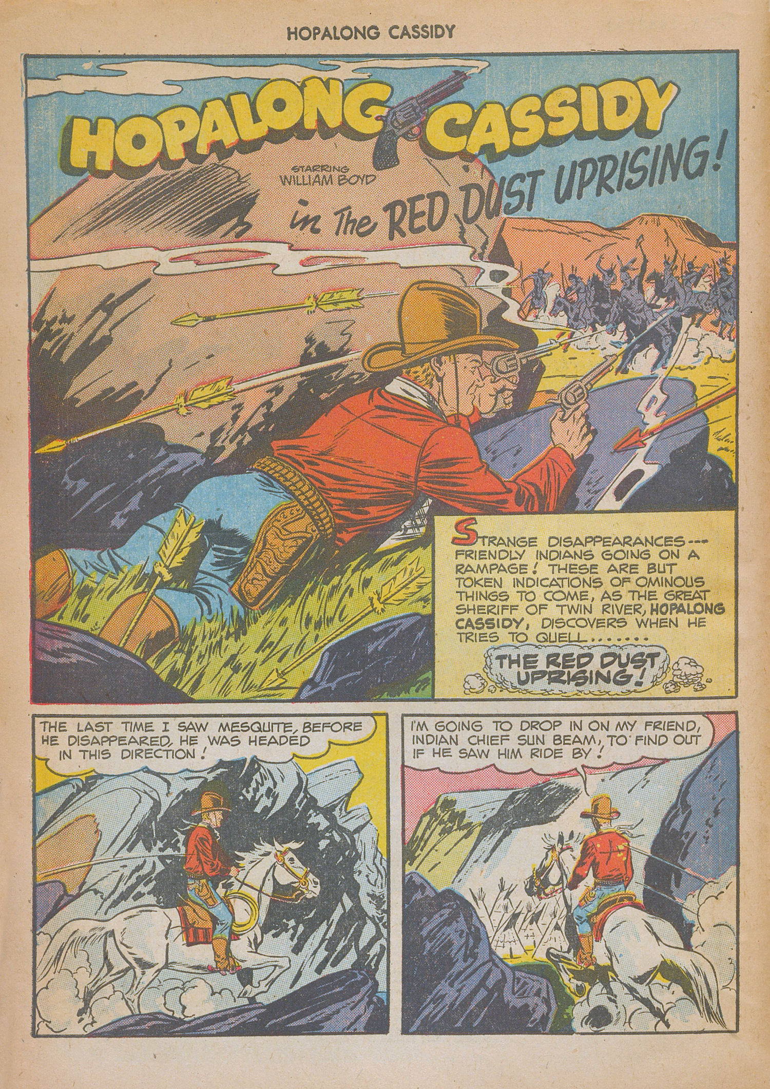Read online Hopalong Cassidy comic -  Issue #28 - 4
