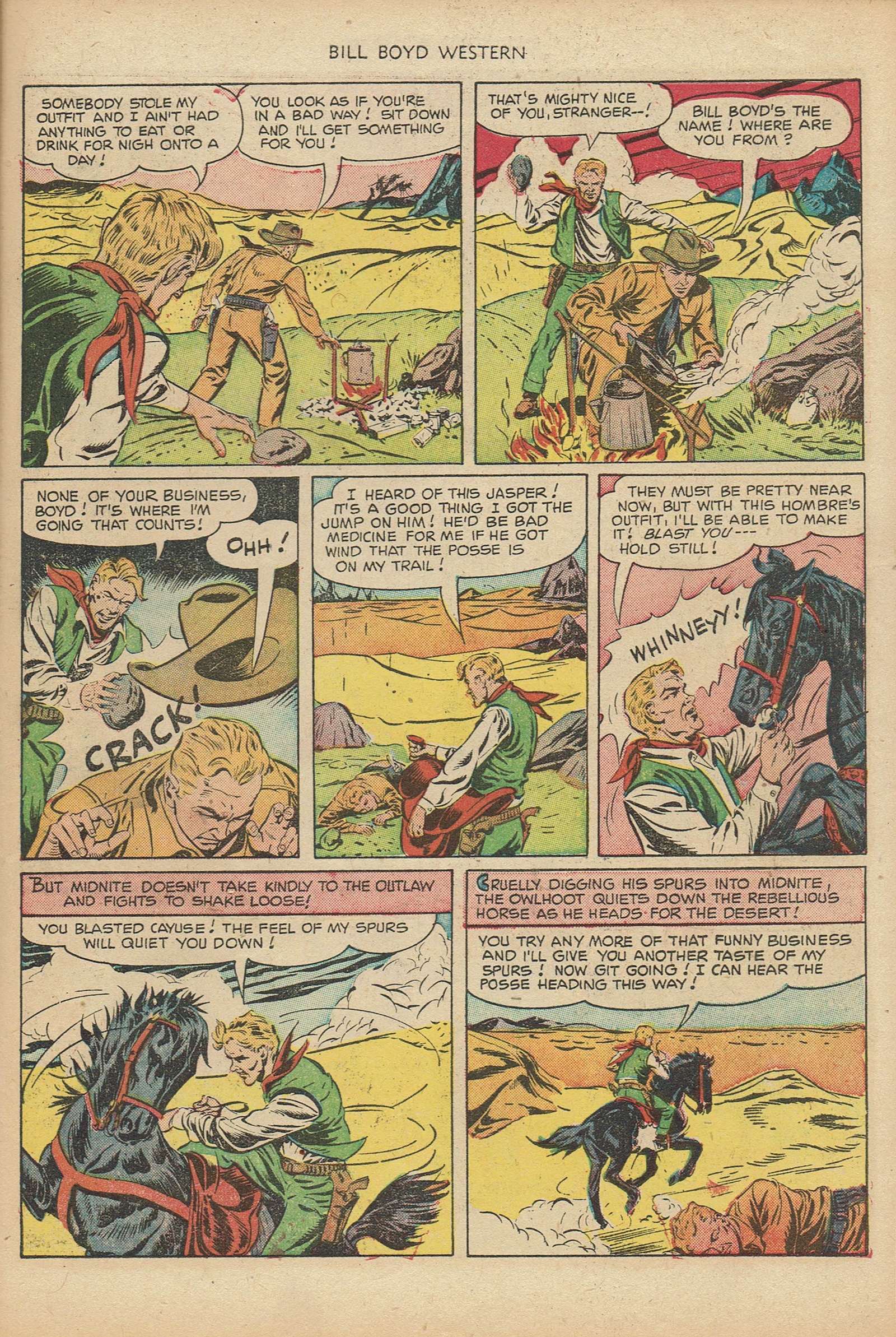 Read online Bill Boyd Western comic -  Issue #18 - 27