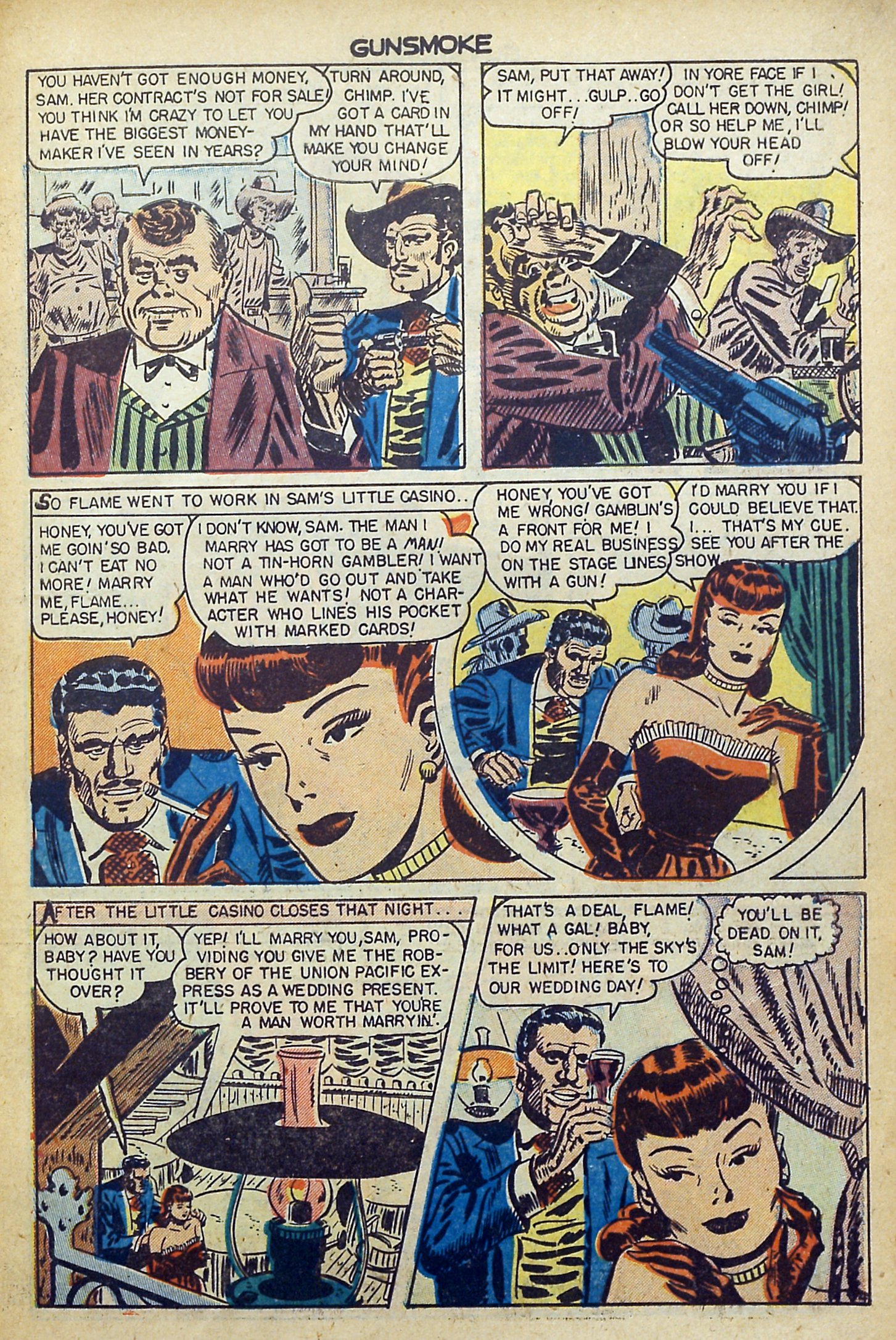 Read online Gunsmoke comic -  Issue #8 - 31