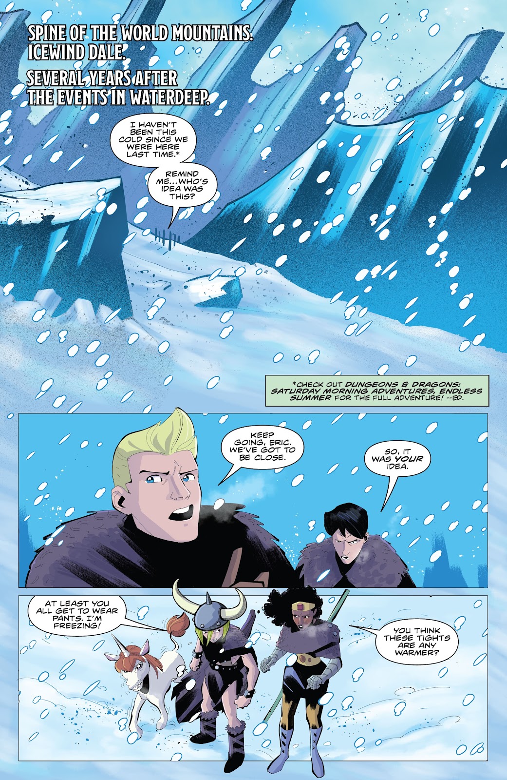 Dungeons & Dragons: Saturday Morning Adventures (2024) issue 1 - Page 3