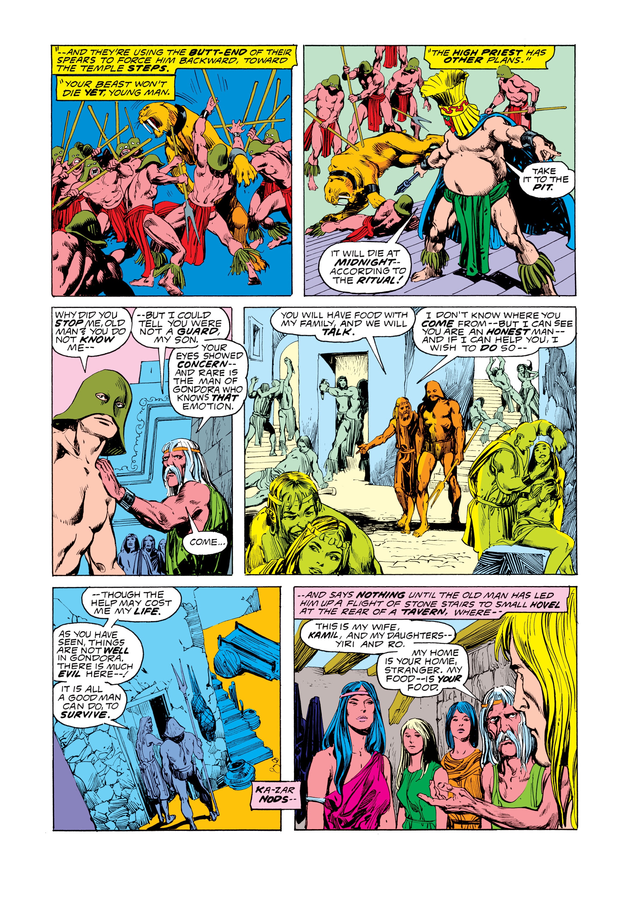Read online Marvel Masterworks: Ka-Zar comic -  Issue # TPB 3 (Part 1) - 56