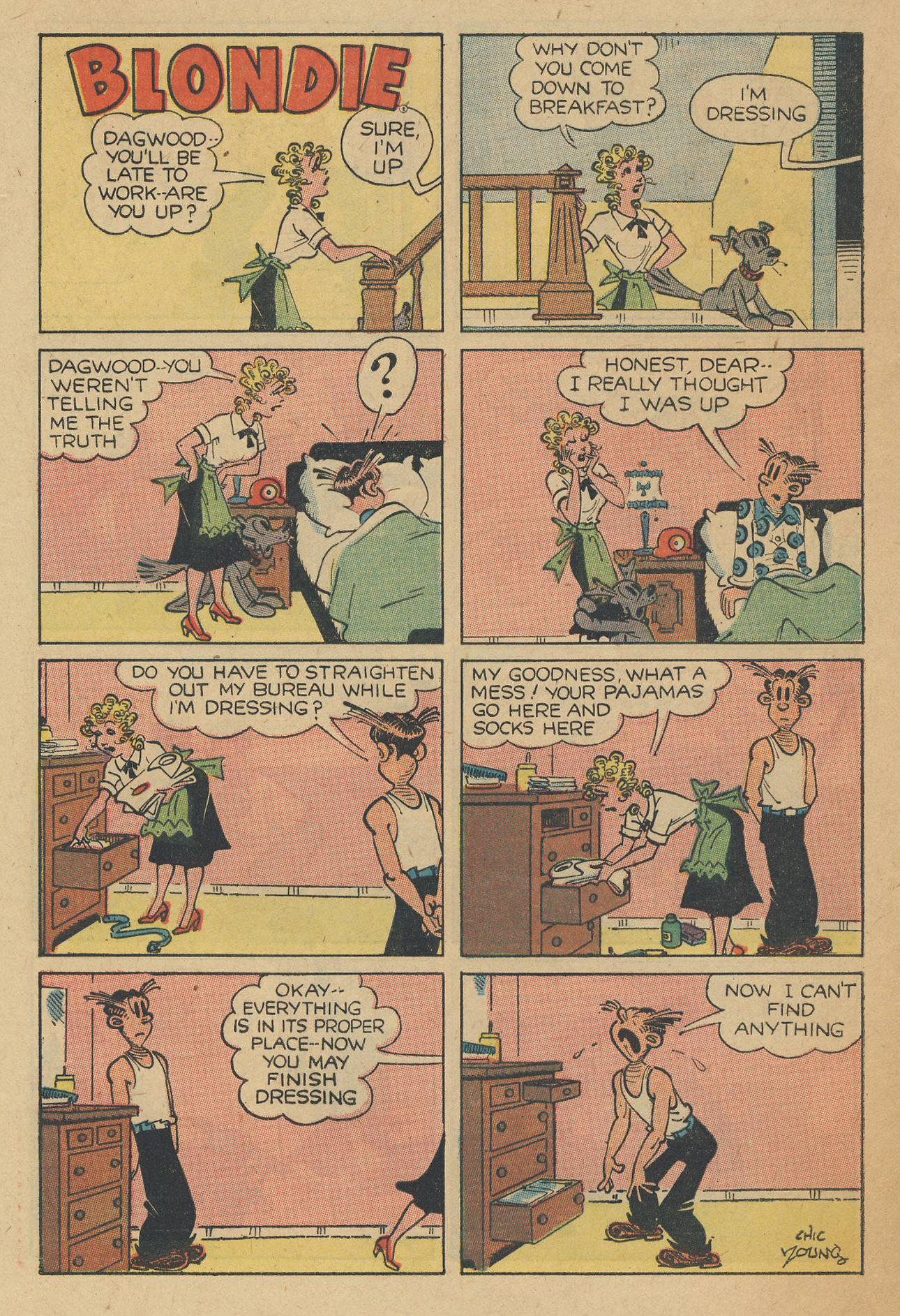 Read online Blondie Comics (1960) comic -  Issue #150 - 32