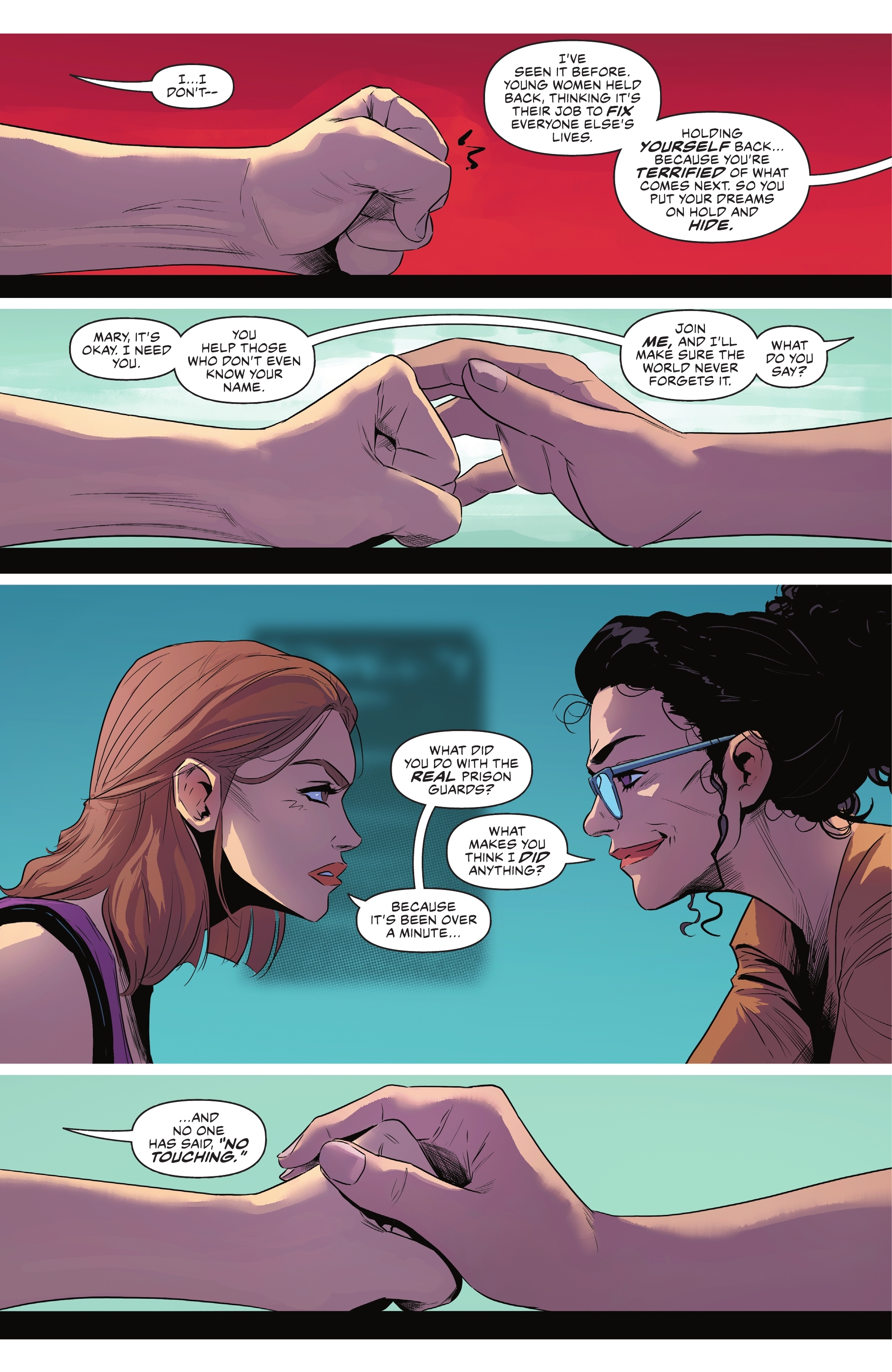 Read online Amazons Attack (2023) comic -  Issue #3 - 16
