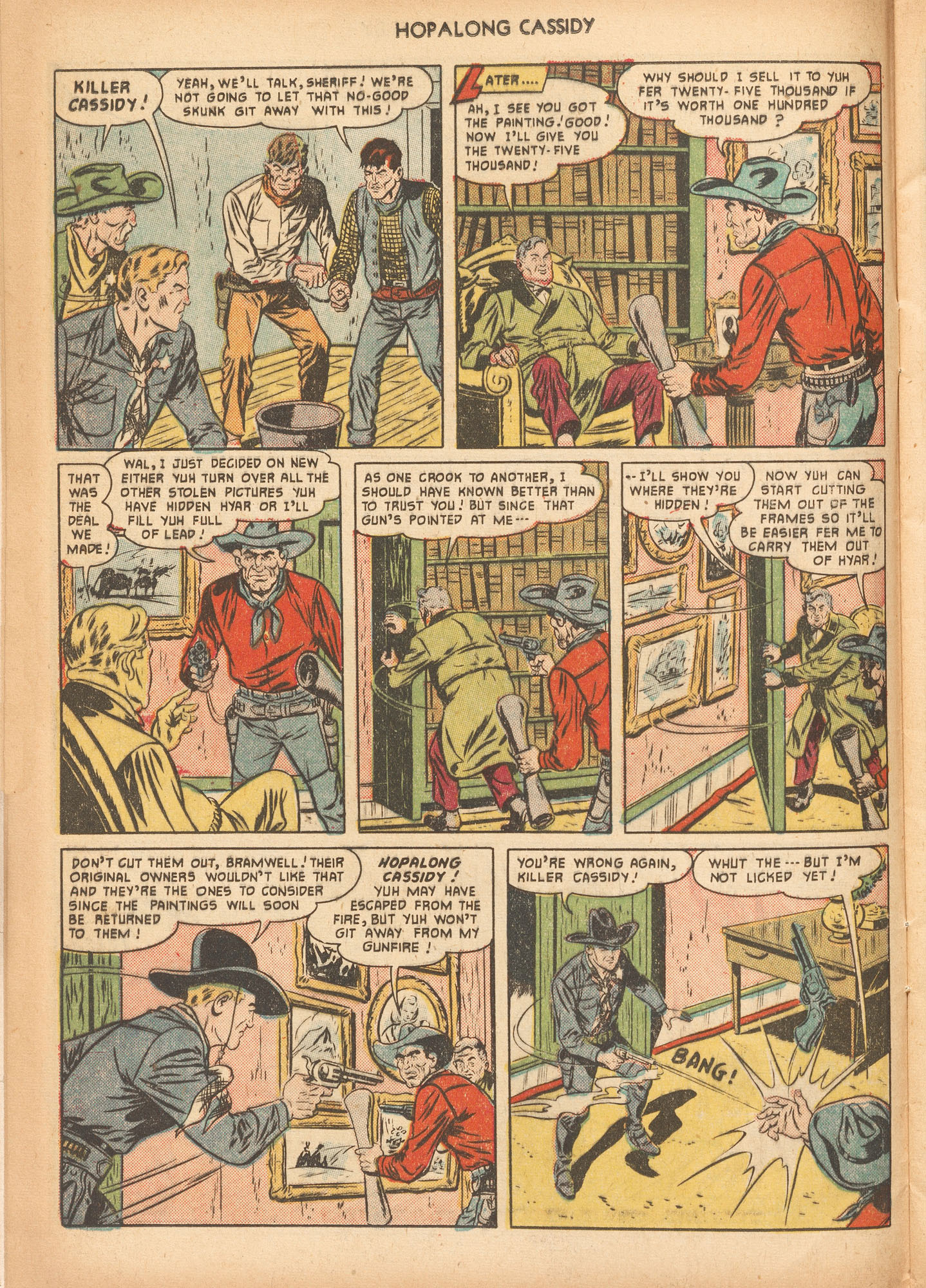 Read online Hopalong Cassidy comic -  Issue #56 - 12