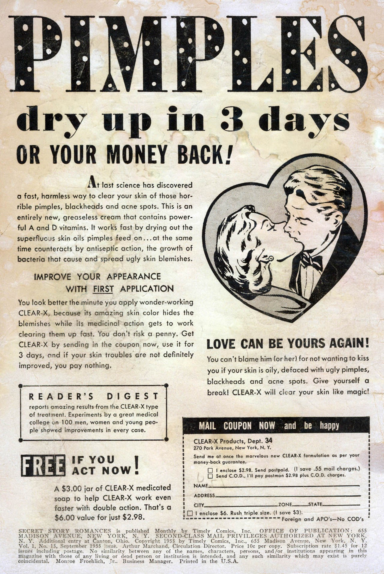 Read online Secret Story Romances comic -  Issue #15 - 2