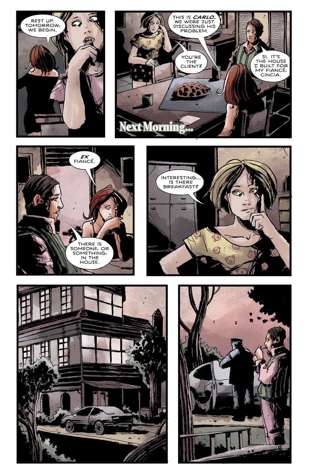 The Case of the Bleeding Wall issue 1 - Page 23
