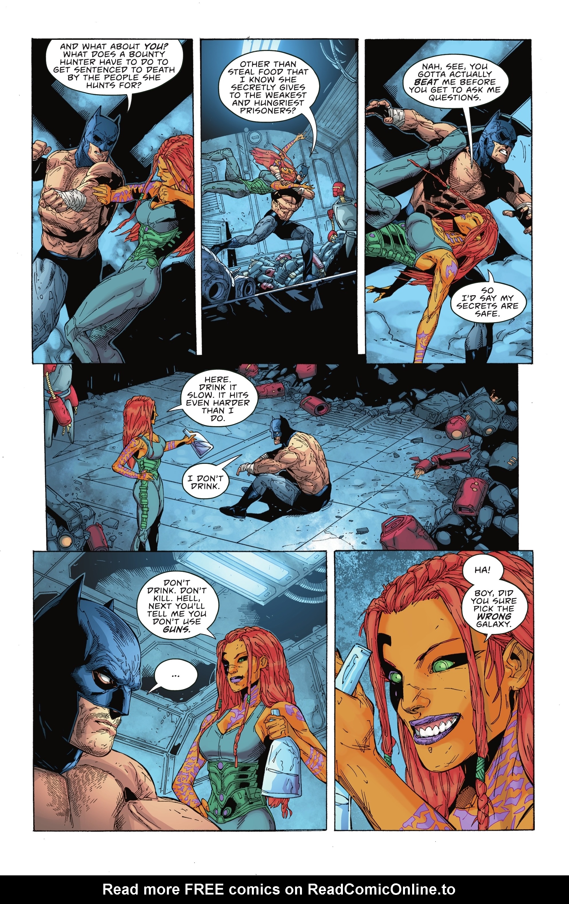 Read online Batman Off-World comic -  Issue #2 - 10