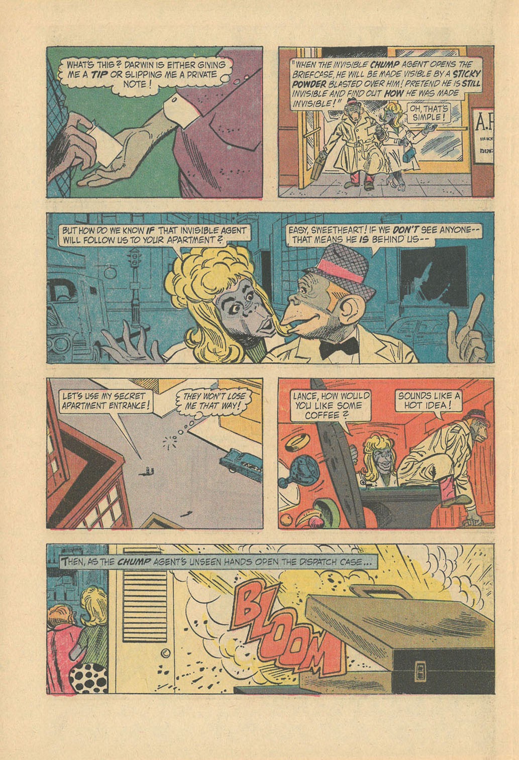 Read online Lancelot Link Secret Chimp comic -  Issue #7 - 6