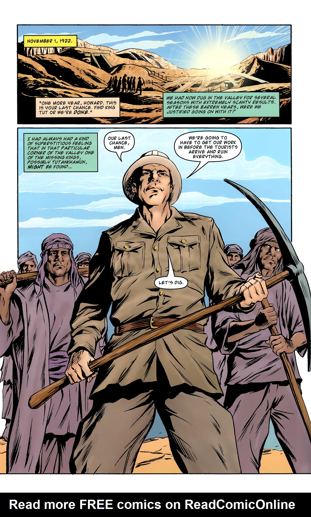 Read online The Murder of King Tut comic -  Issue #4 - 10