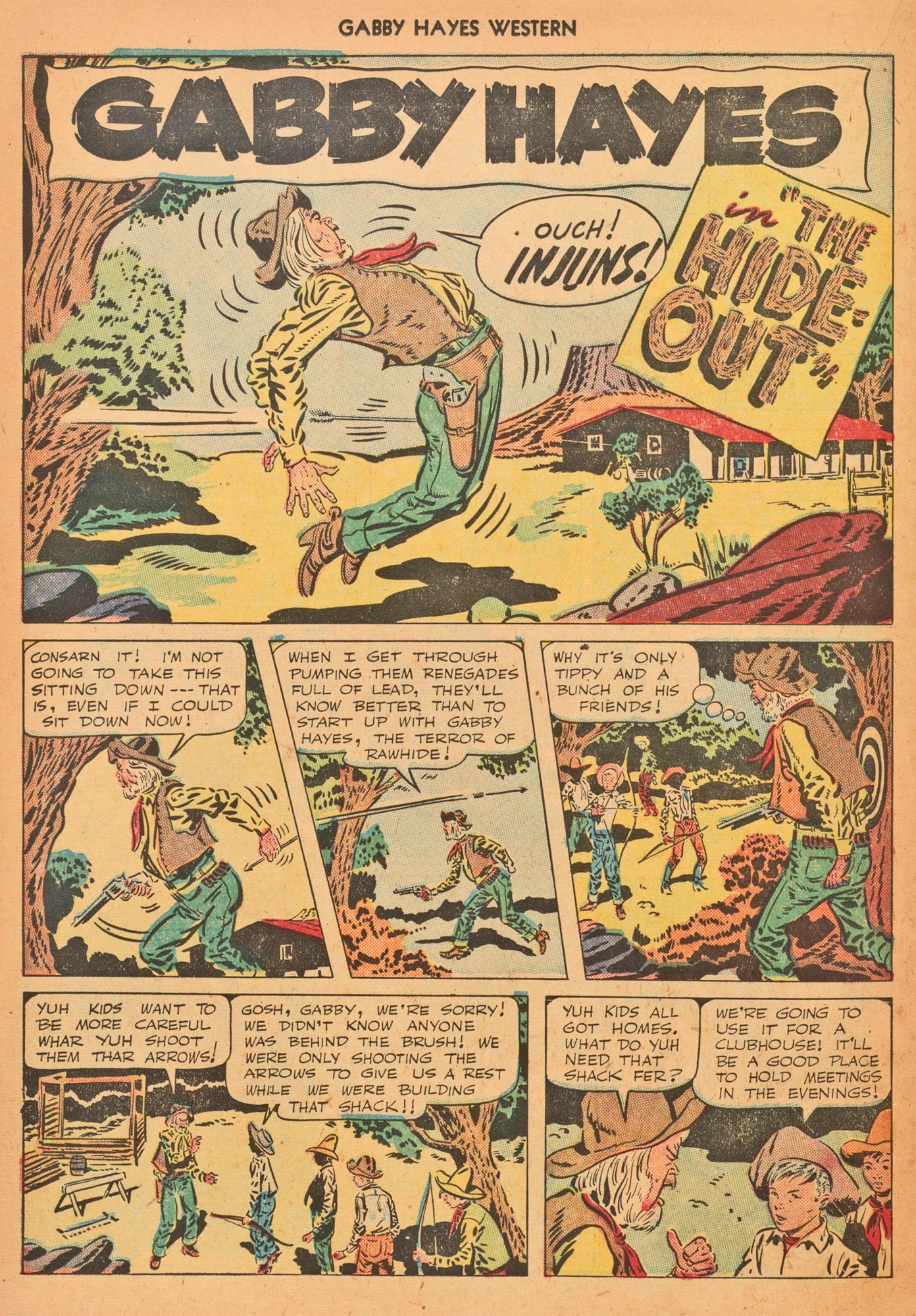 Read online Gabby Hayes Western comic -  Issue #12 - 18