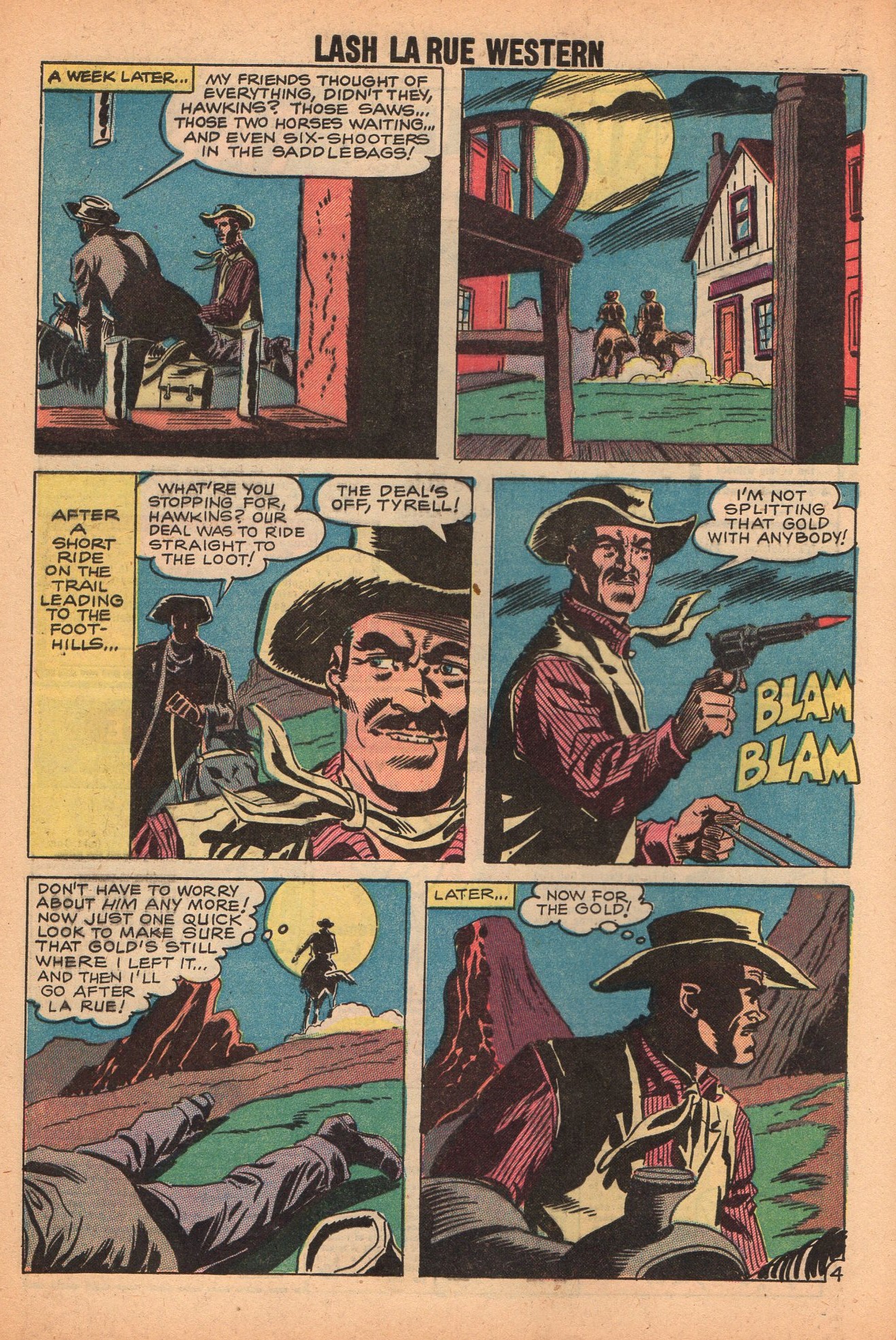 Read online Lash Larue Western (1949) comic -  Issue #72 - 32
