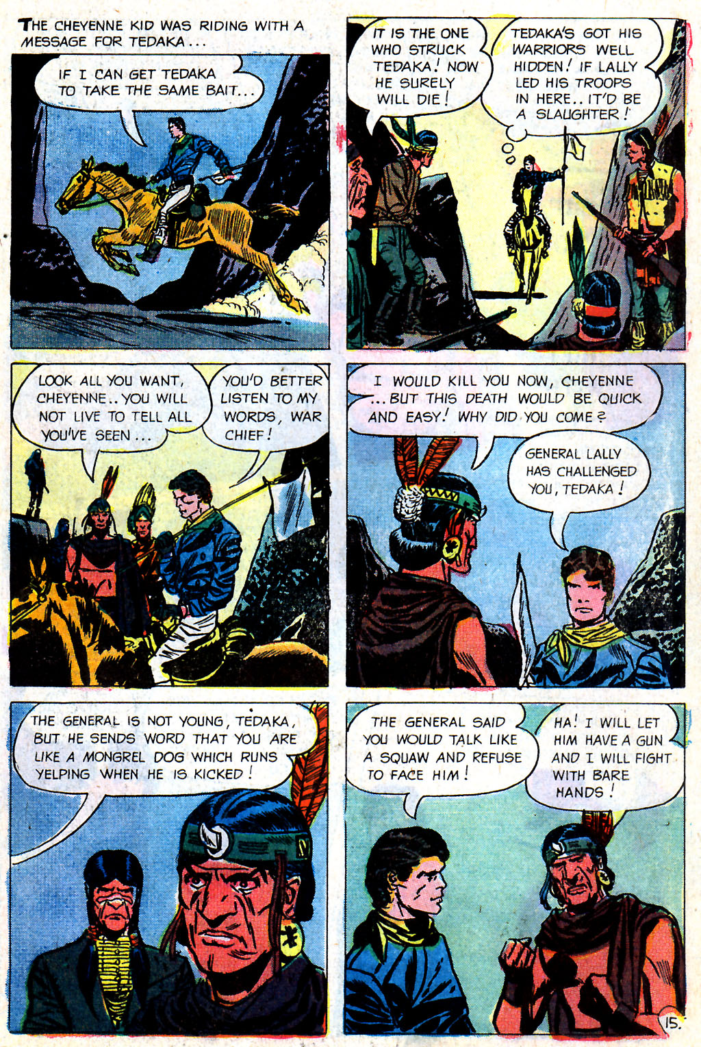 Read online Cheyenne Kid comic -  Issue #70 - 19