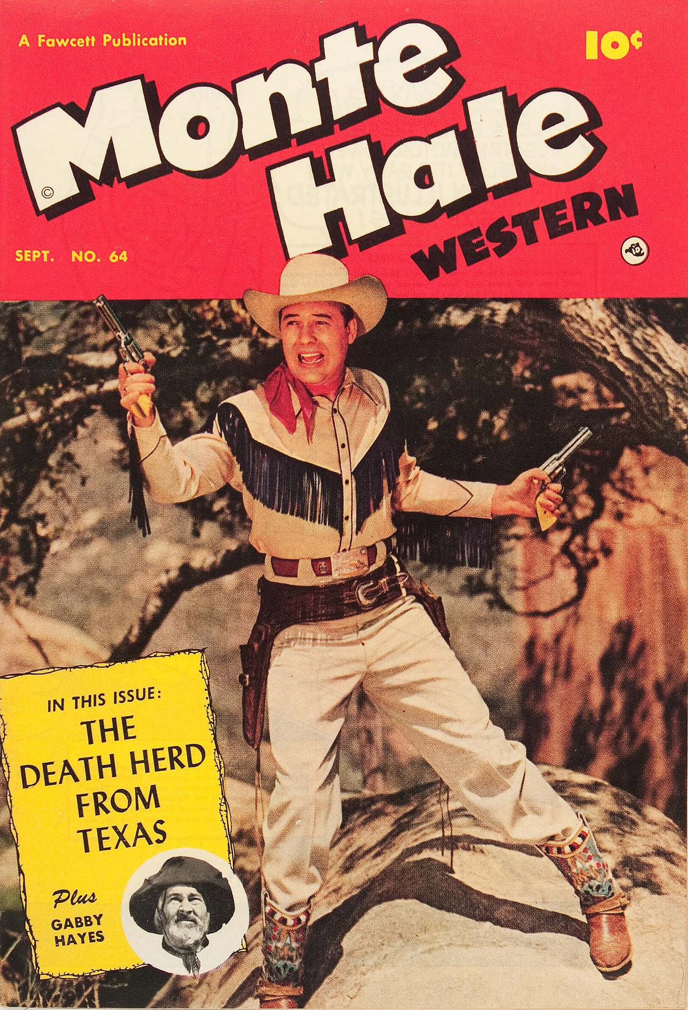 Read online Monte Hale Western comic -  Issue #64 - 1