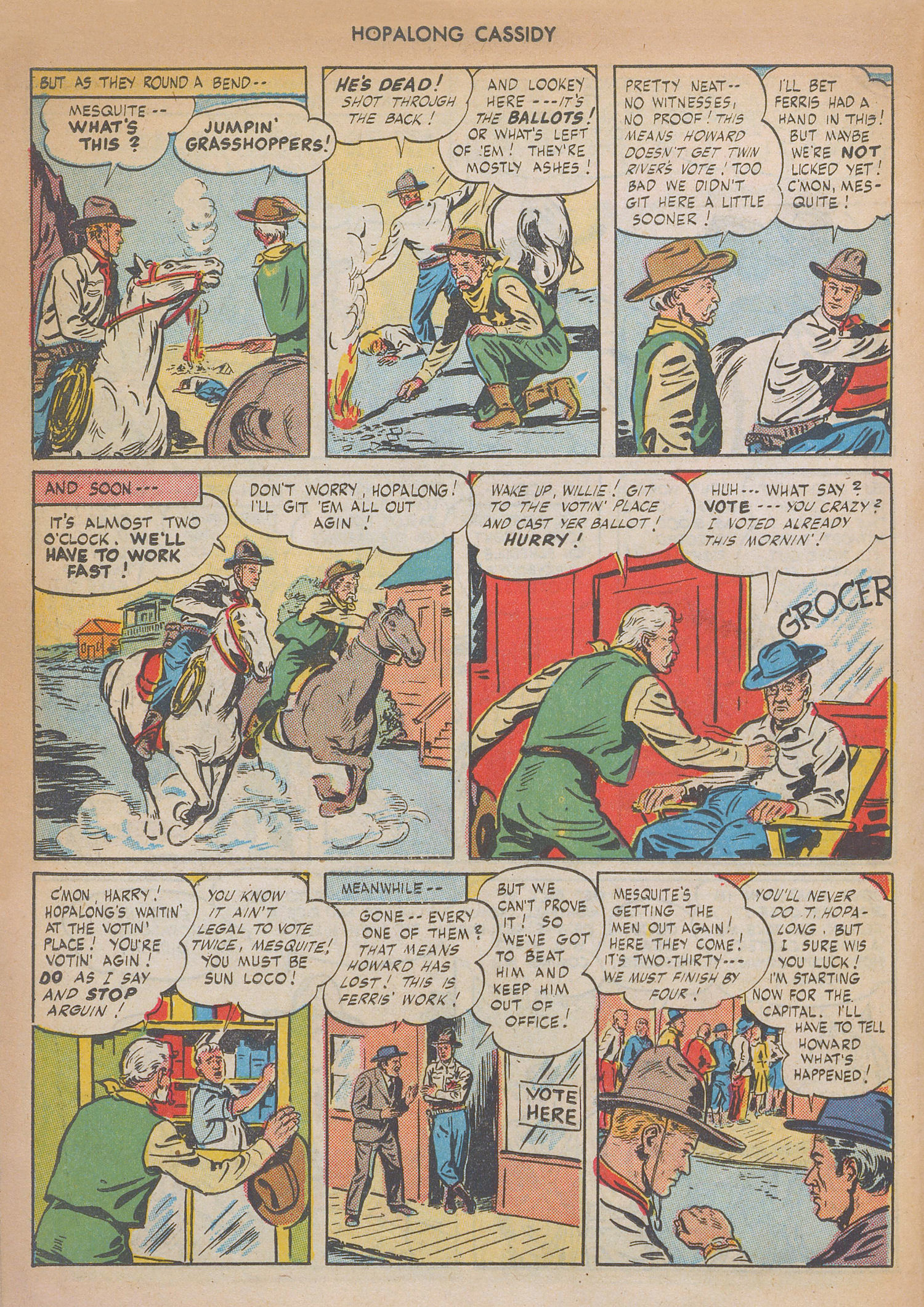 Read online Hopalong Cassidy comic -  Issue #4 - 26