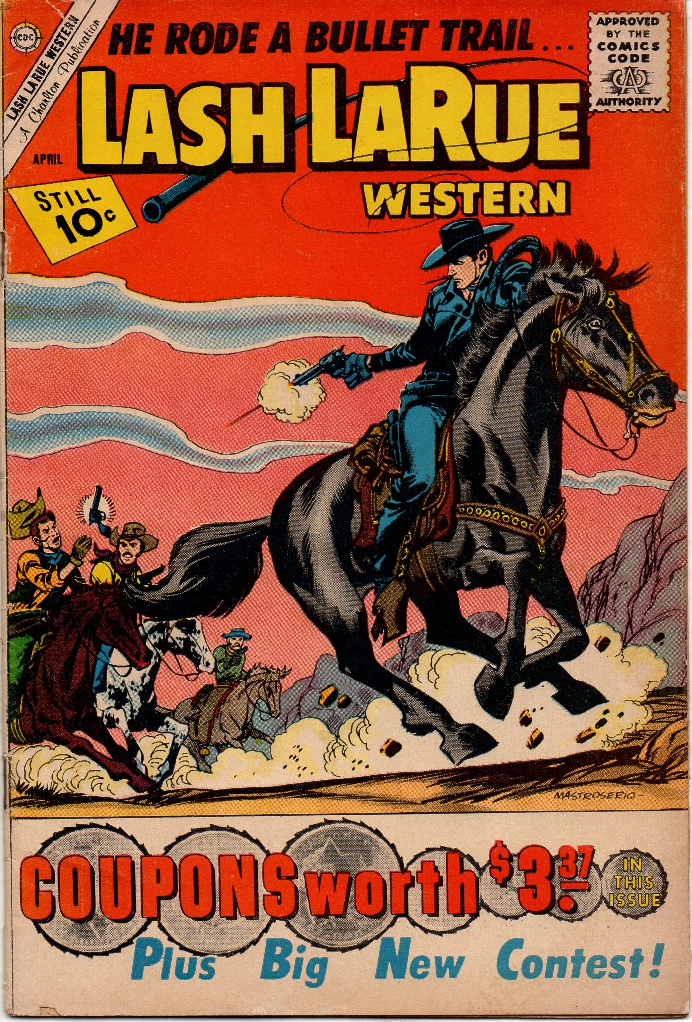 Read online Lash Larue Western (1949) comic -  Issue #83 - 1