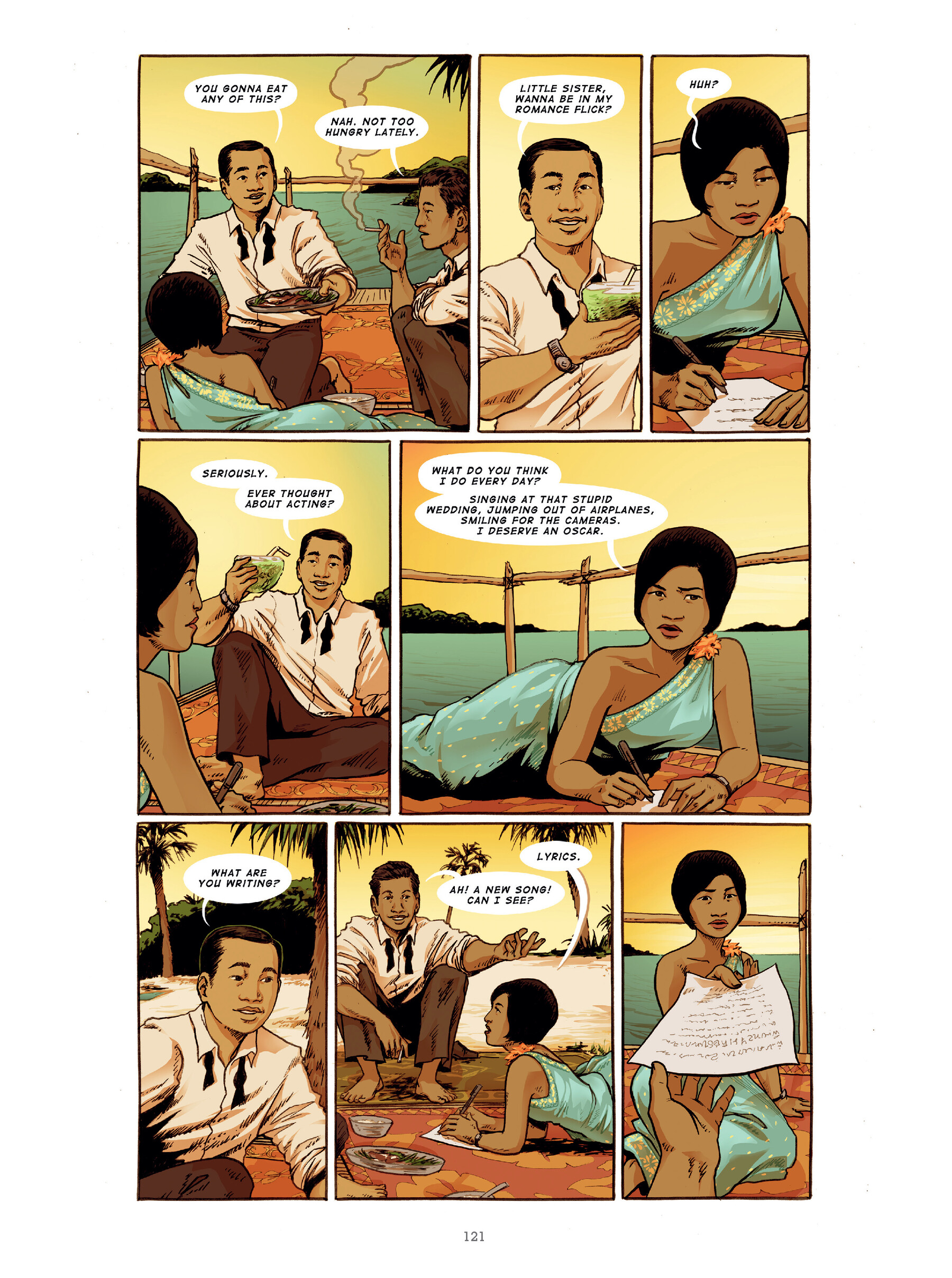 Read online The Golden Voice: The Ballad of Cambodian Rock's Lost Queen comic -  Issue # TPB (Part 2) - 20