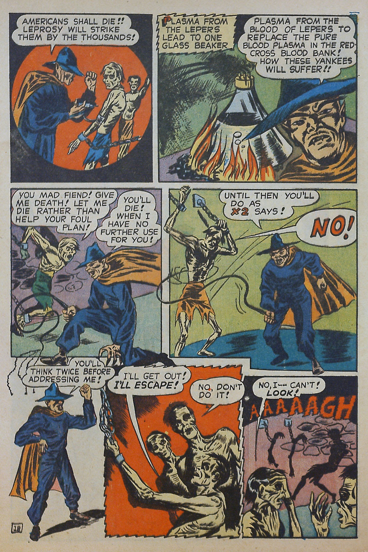 Read online Super-Mystery Comics comic -  Issue #19 - 20