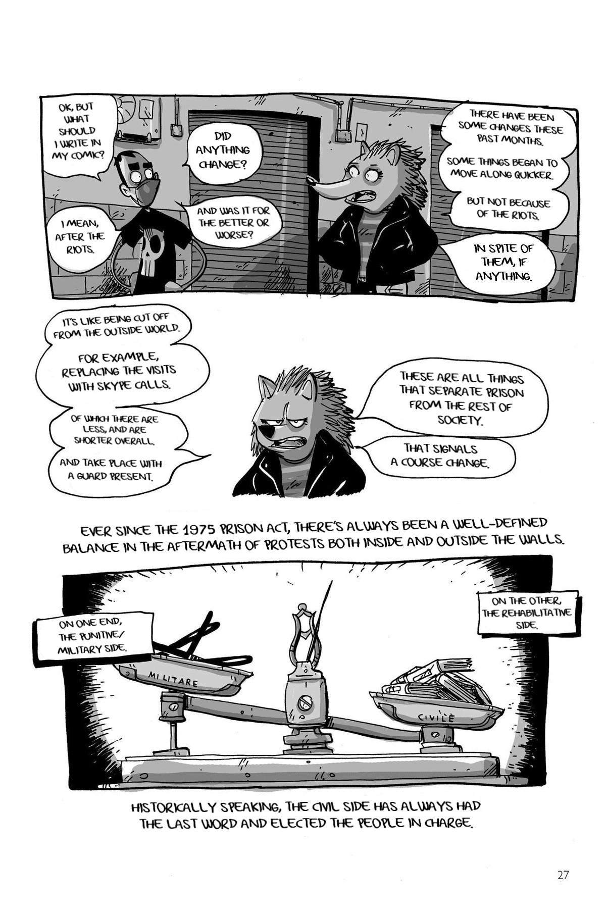 Read online All Quiet on Rebibbia's Front comic -  Issue # TPB (Part 1) - 28
