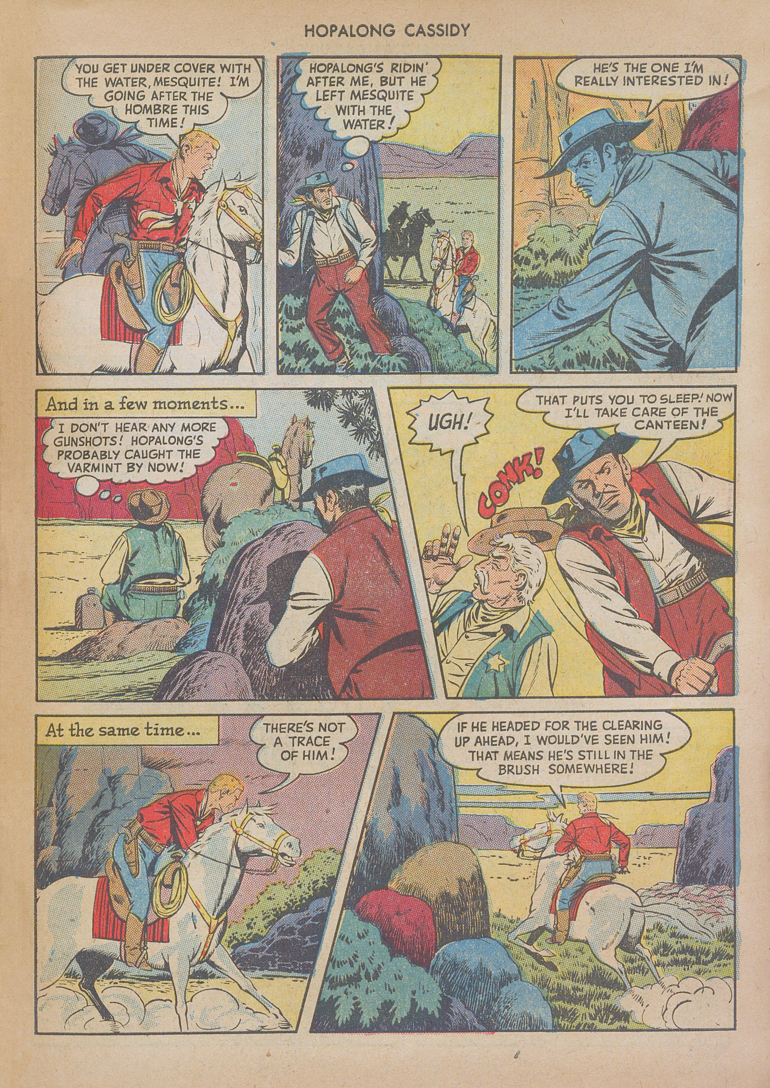 Read online Hopalong Cassidy comic -  Issue #27 - 47
