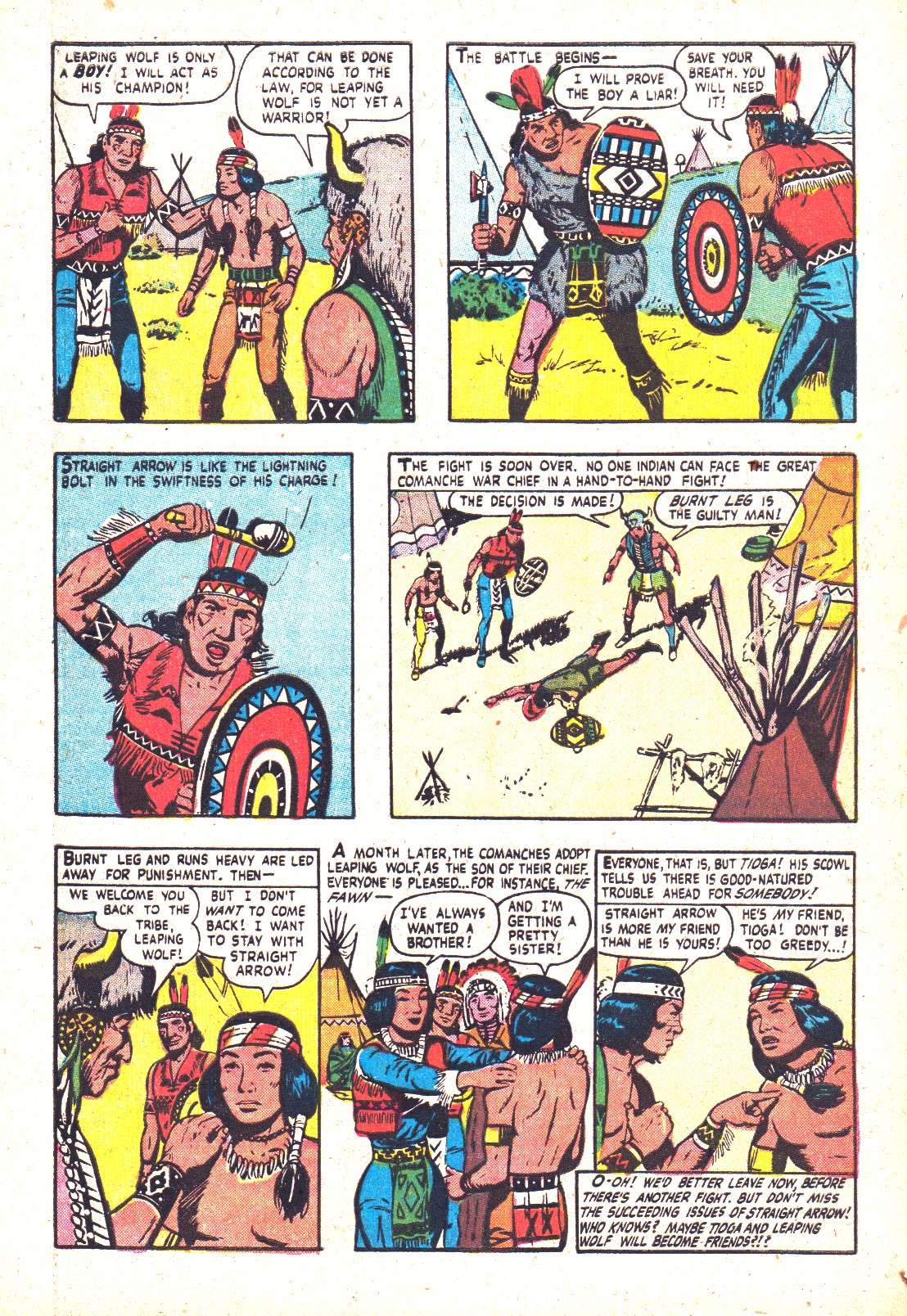 Read online Straight Arrow comic -  Issue #51 - 9