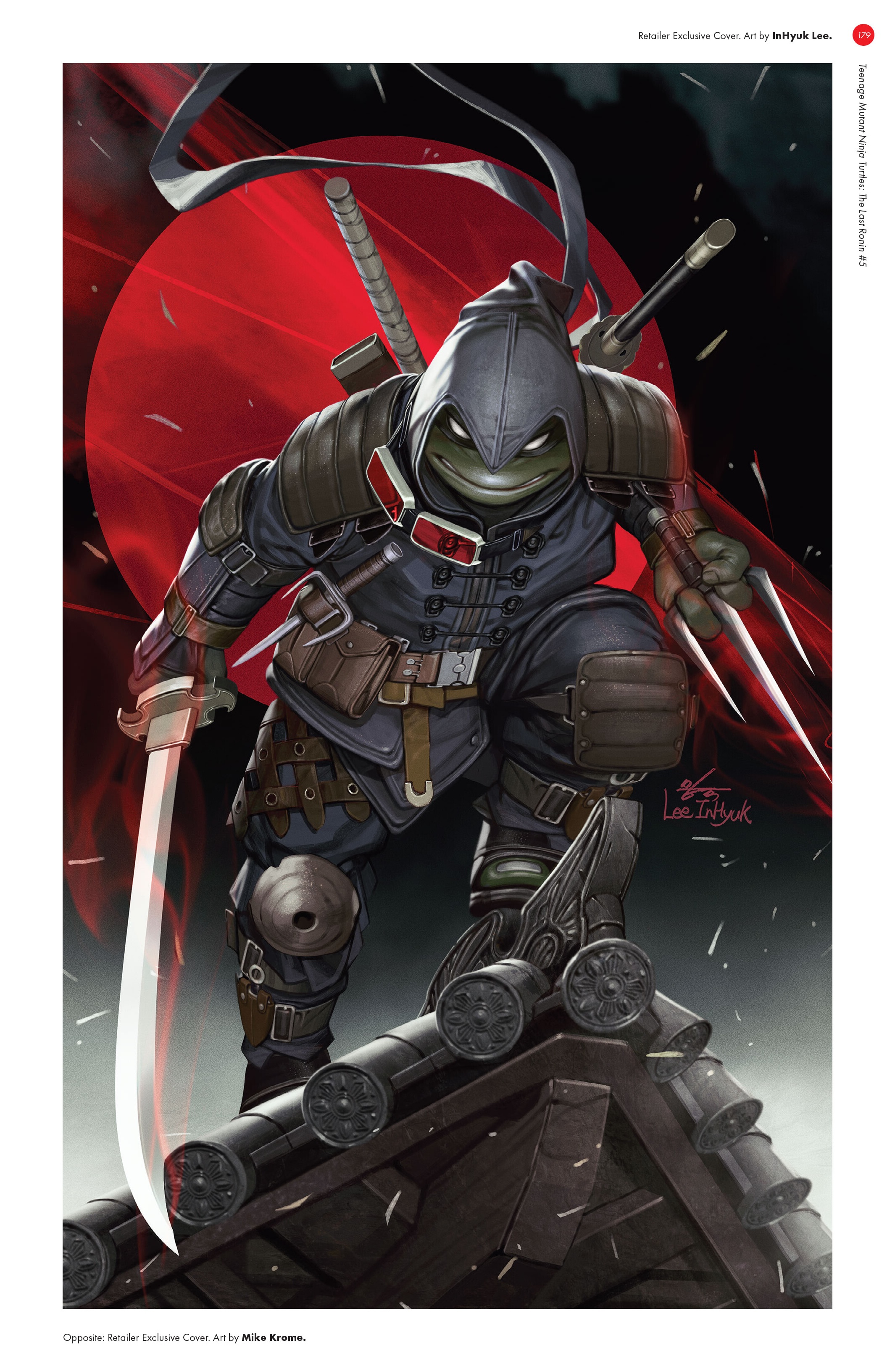 Read online Teenage Mutant Ninja Turtles: The Last Ronin - The Covers comic -  Issue # TPB (Part 2) - 70