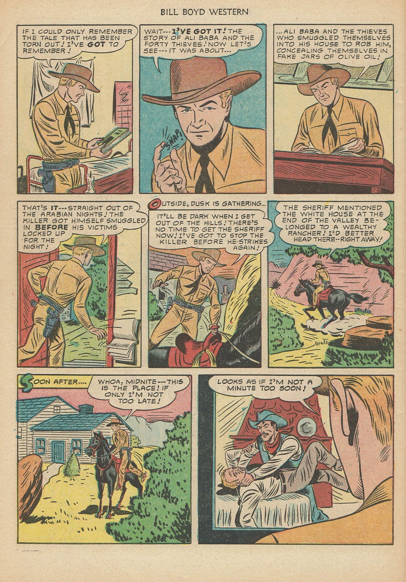 Read online Bill Boyd Western comic -  Issue #6 - 46