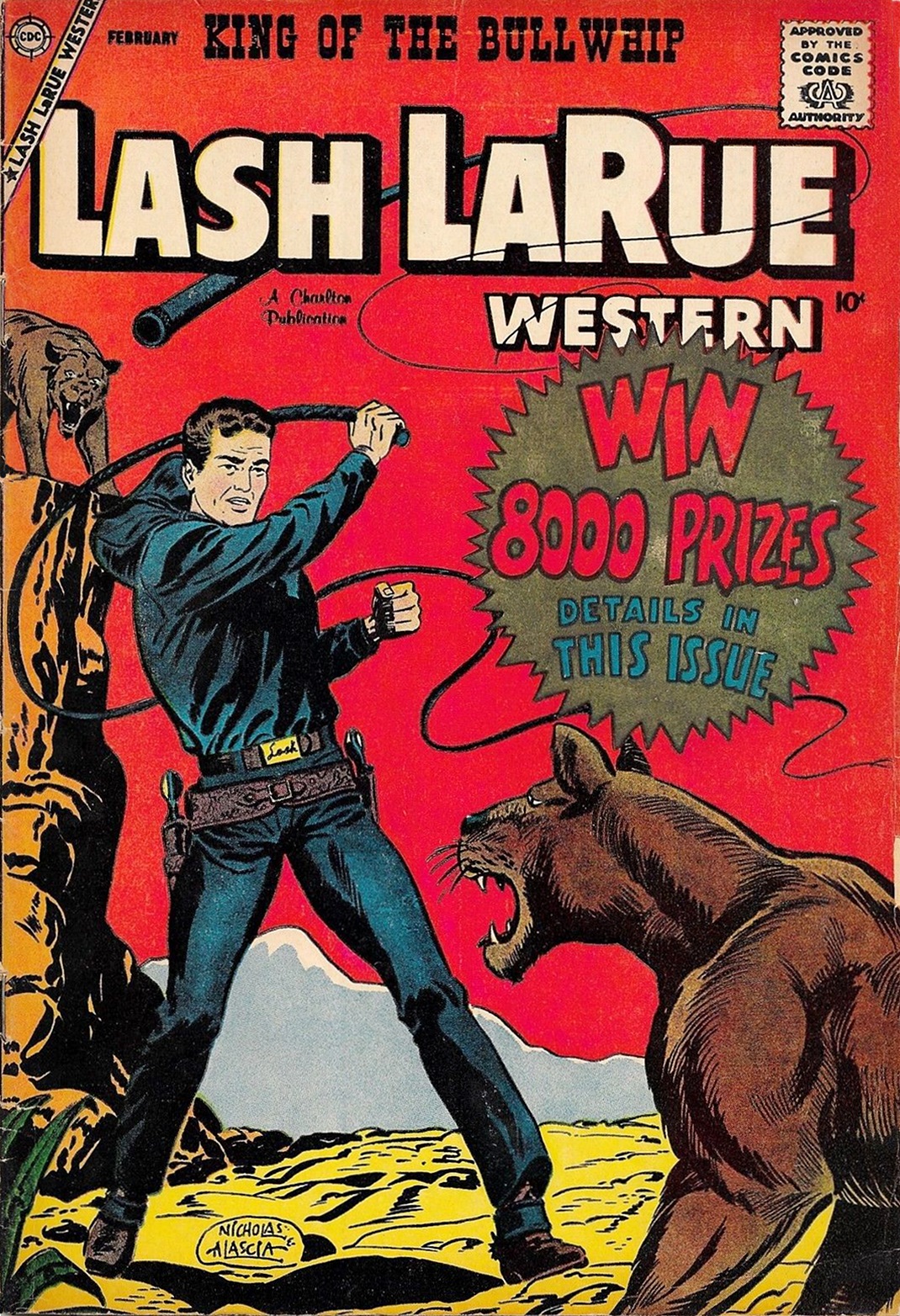 Read online Lash Larue Western (1949) comic -  Issue #71 - 1
