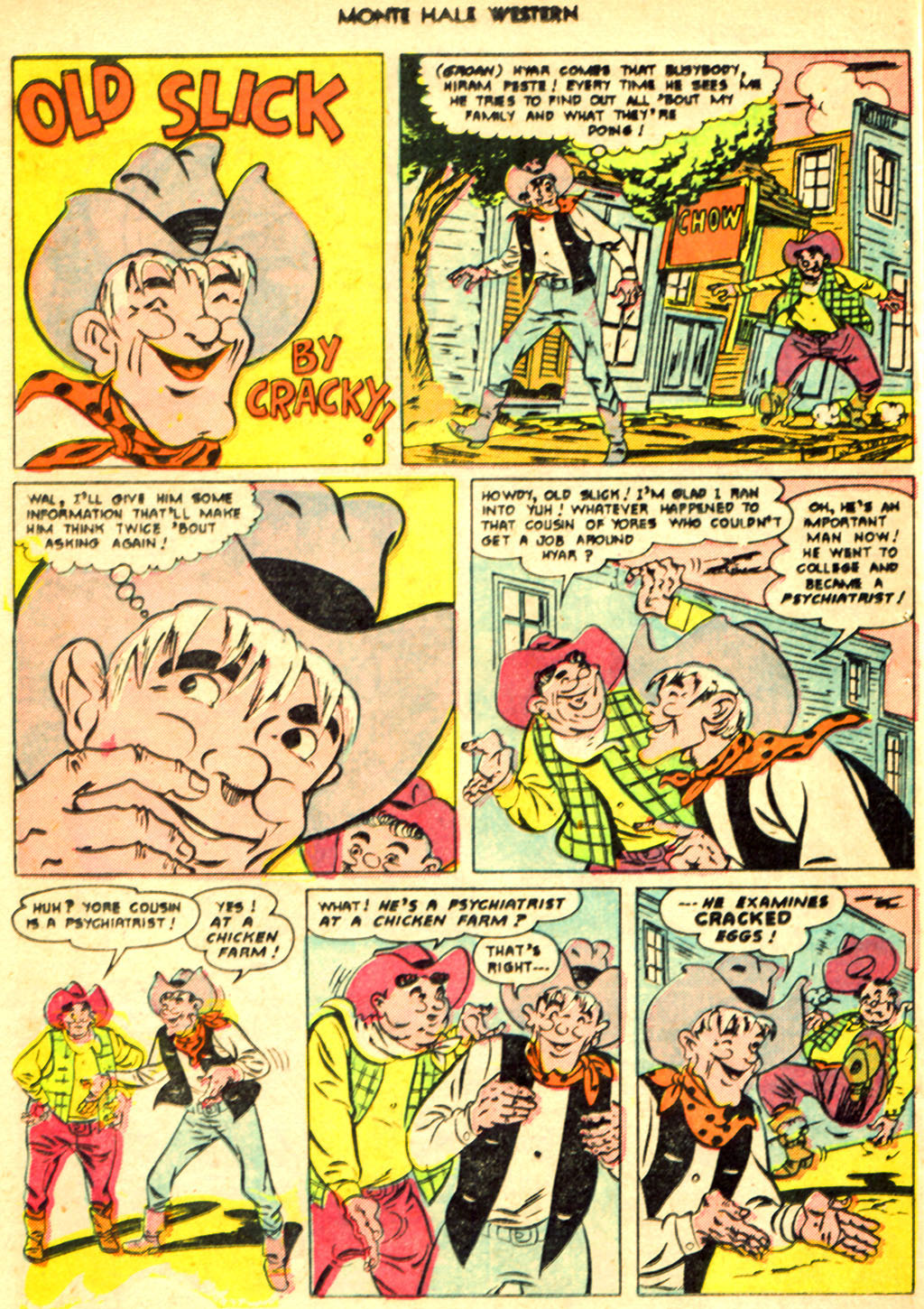 Read online Monte Hale Western comic -  Issue #61 - 24