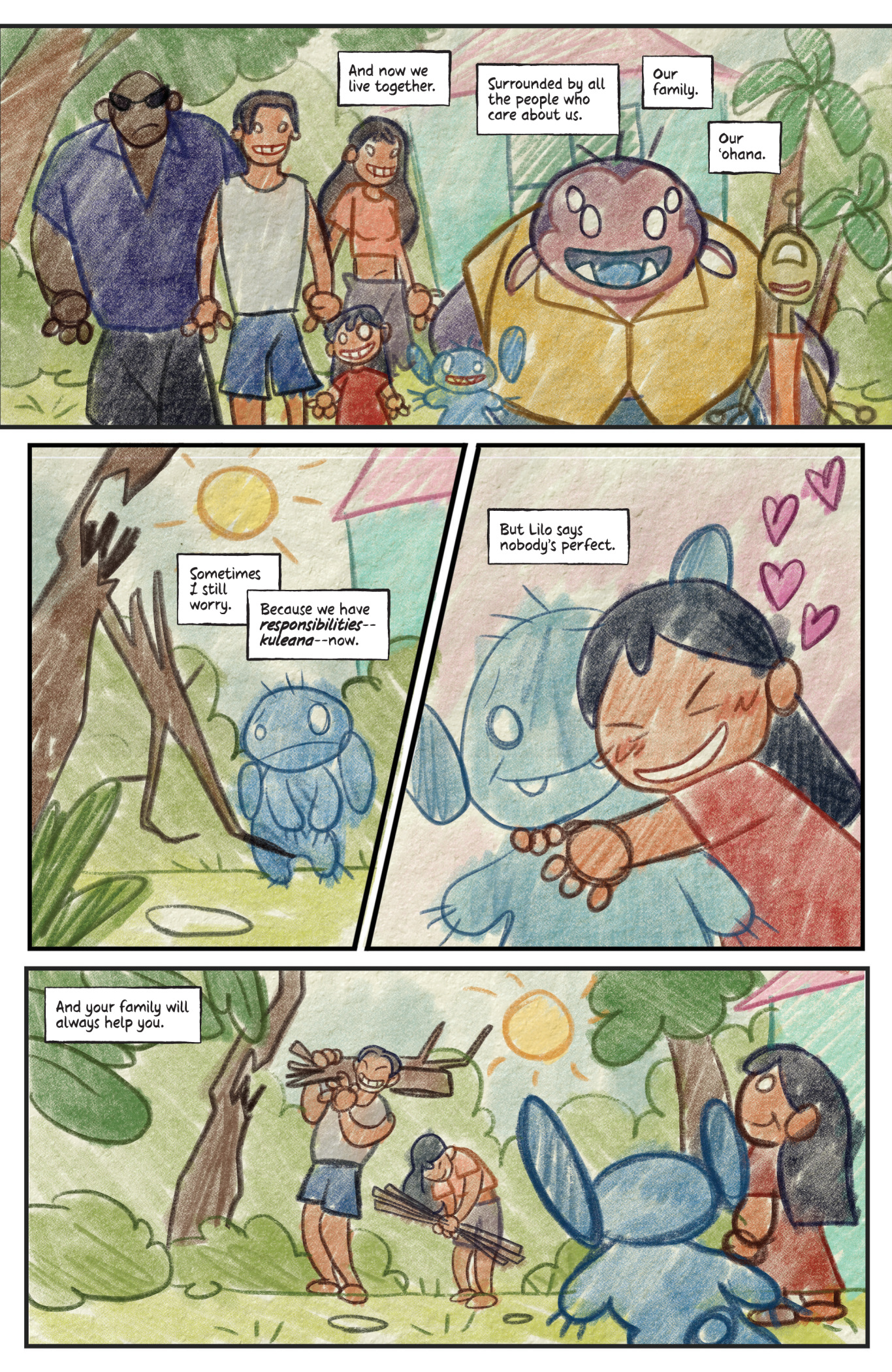 Read online Lilo & Stitch comic -  Issue #1 - 16