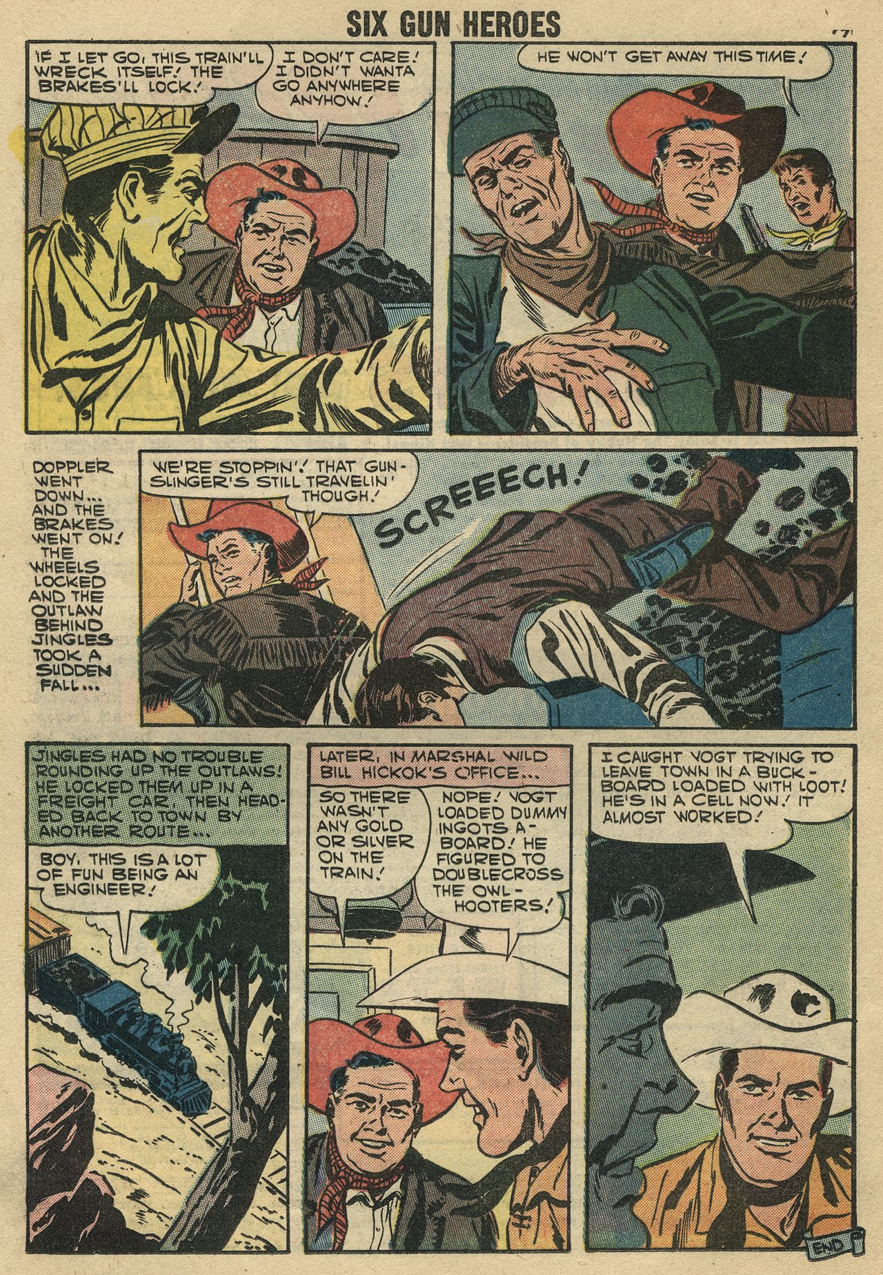 Read online Six-Gun Heroes comic -  Issue #43 - 16