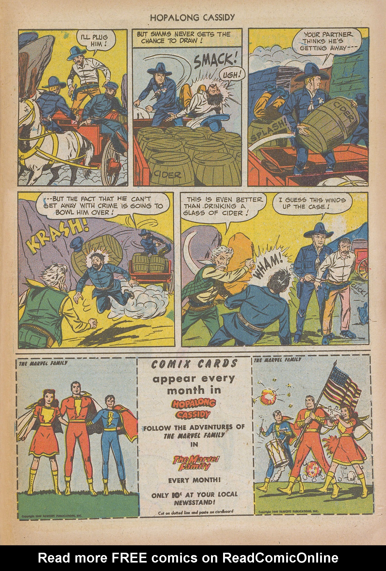 Read online Hopalong Cassidy comic -  Issue #35 - 39