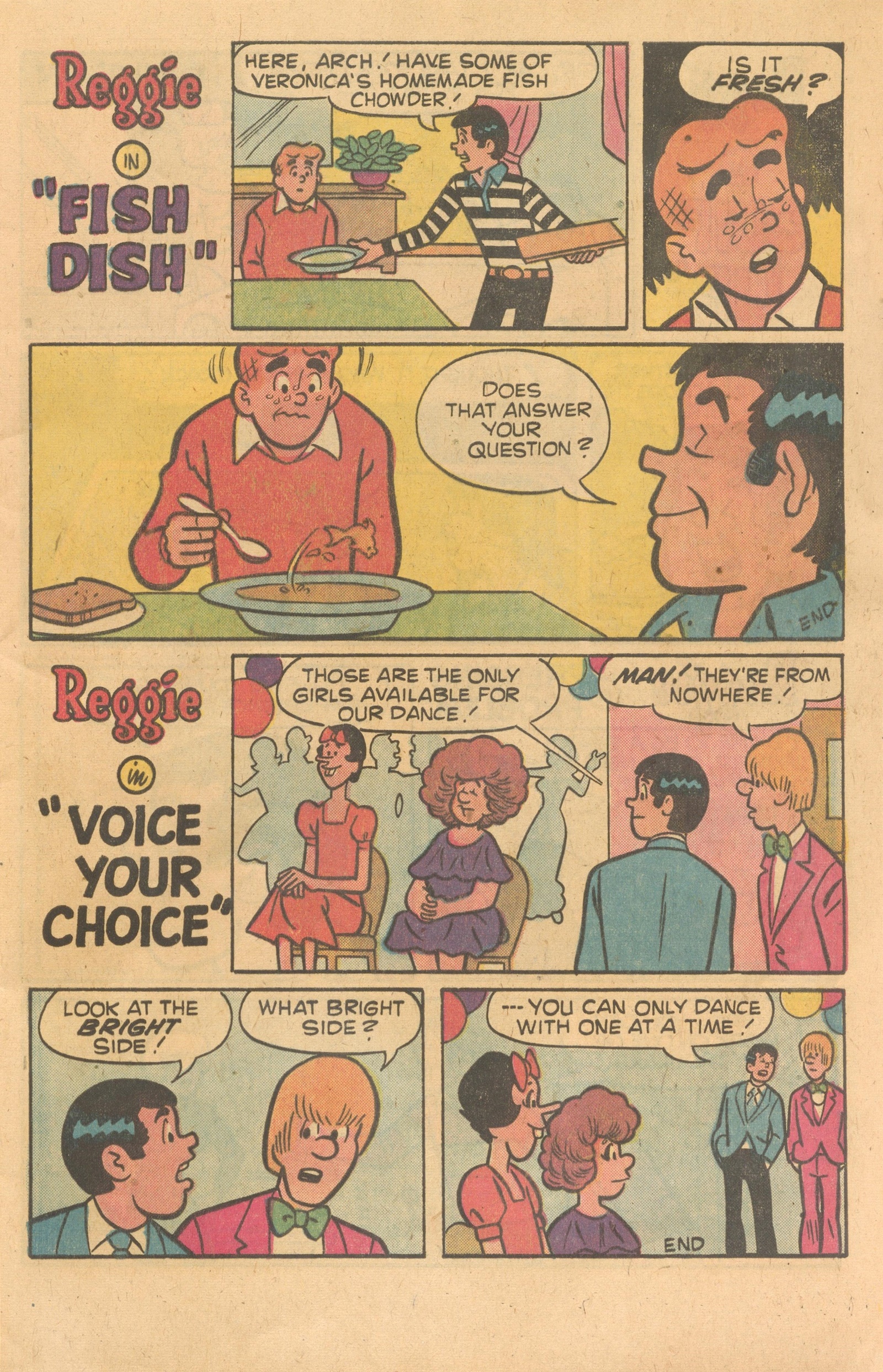 Read online Reggie's Wise Guy Jokes comic -  Issue #44 - 5
