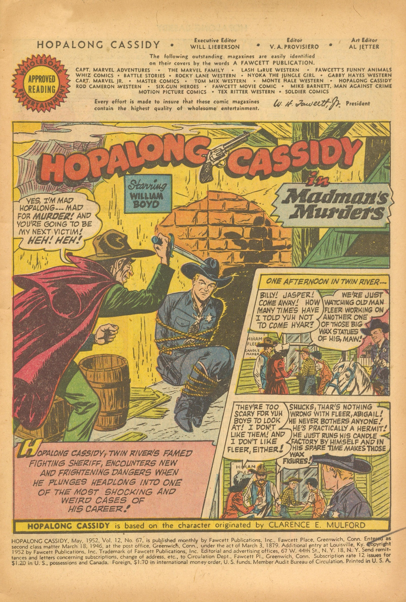 Read online Hopalong Cassidy comic -  Issue #67 - 3