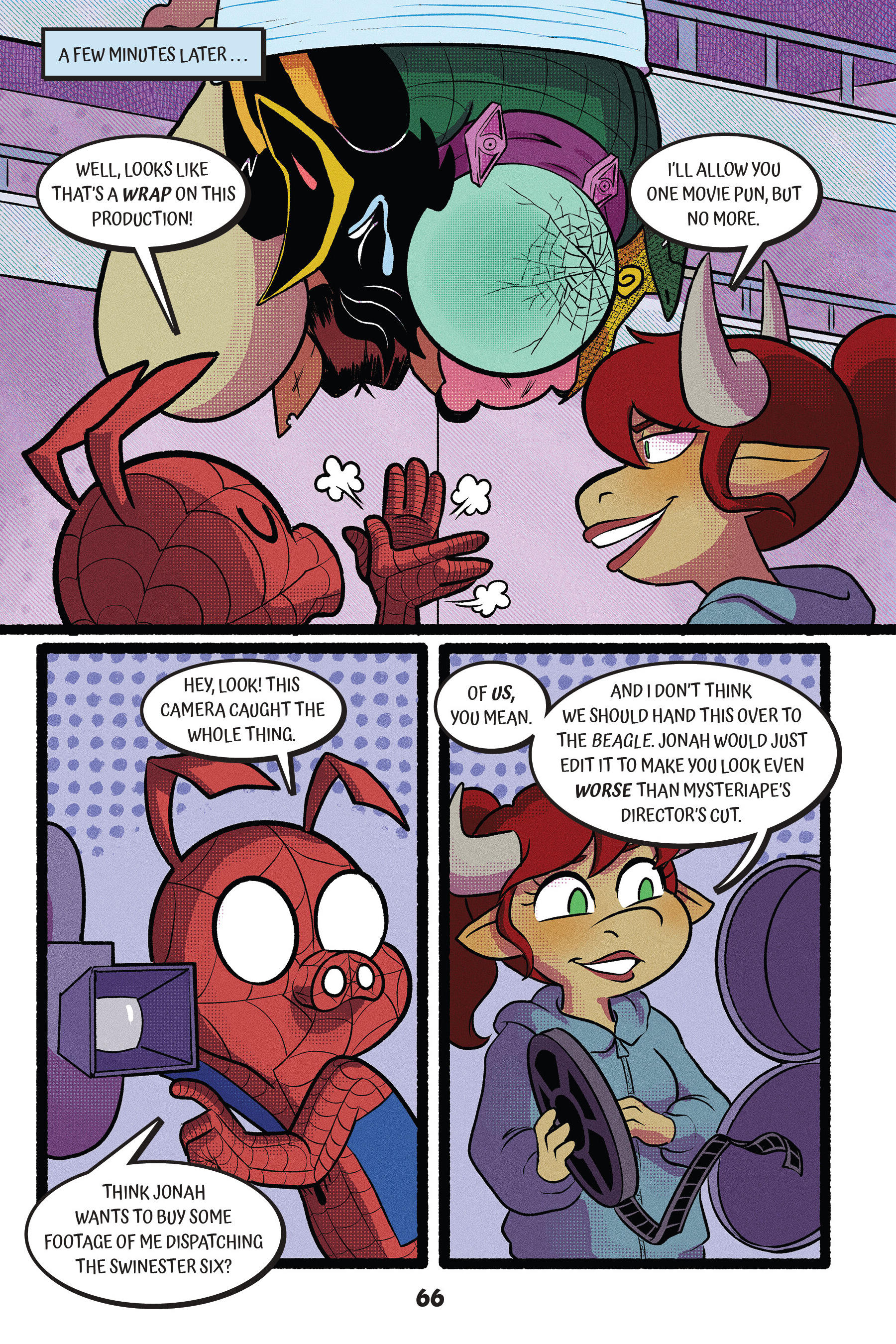 Read online Spider-Ham: Hollywood May-Ham comic -  Issue # TPB - 64