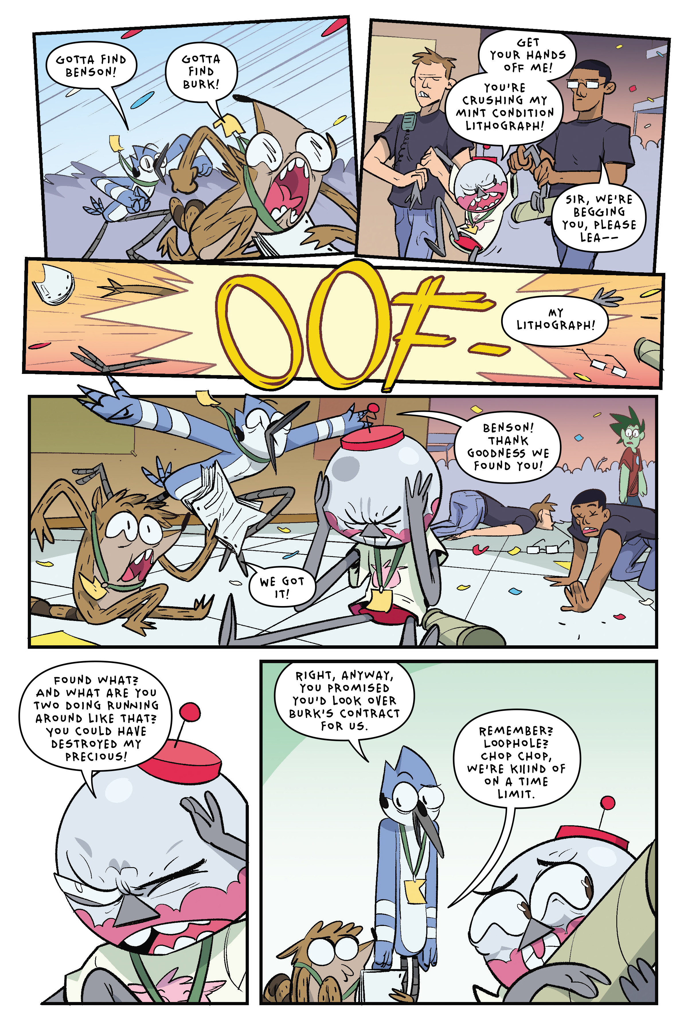 Read online Regular Show: Comic Conned comic -  Issue # TPB - 111