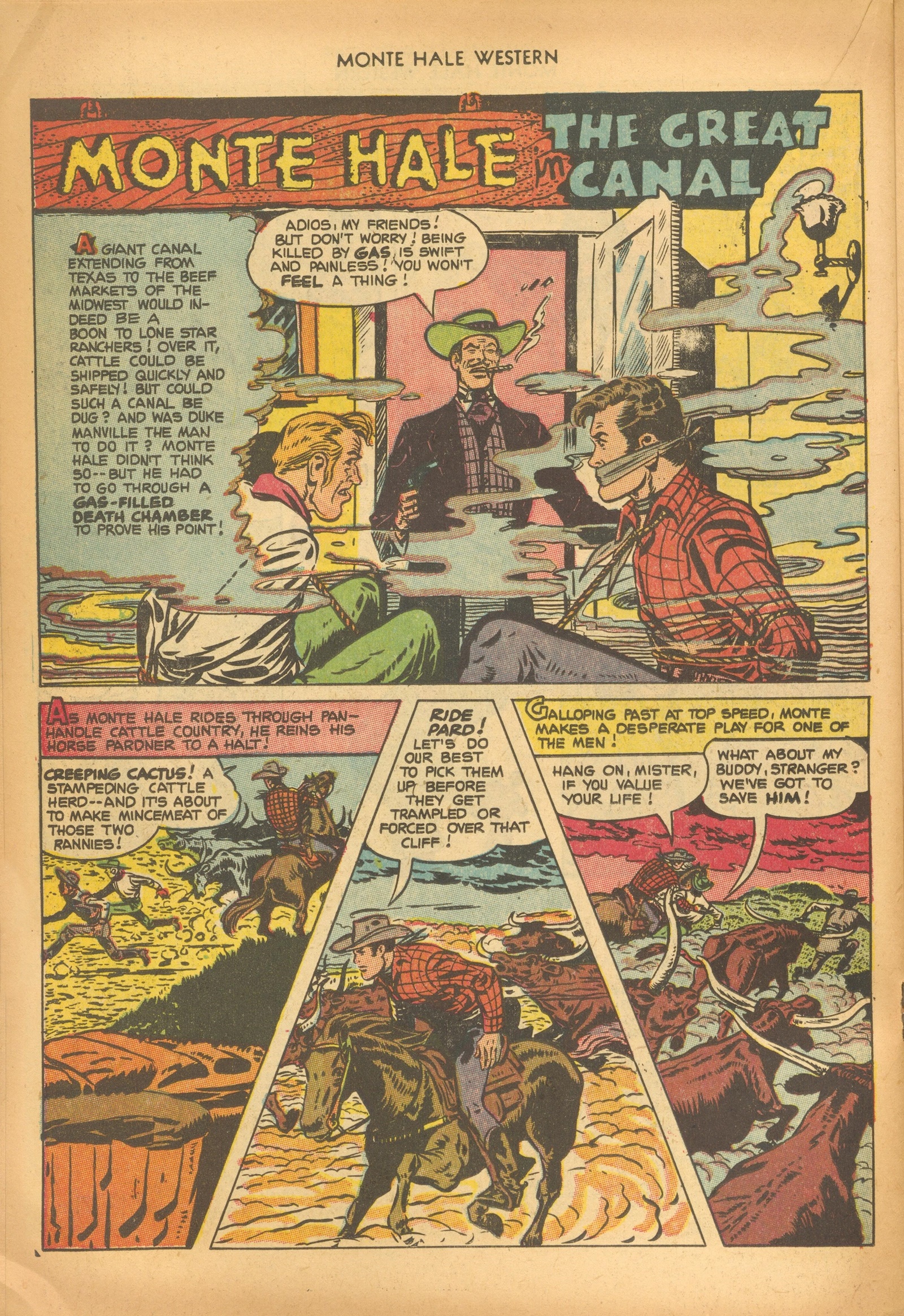 Read online Monte Hale Western comic -  Issue #80 - 22