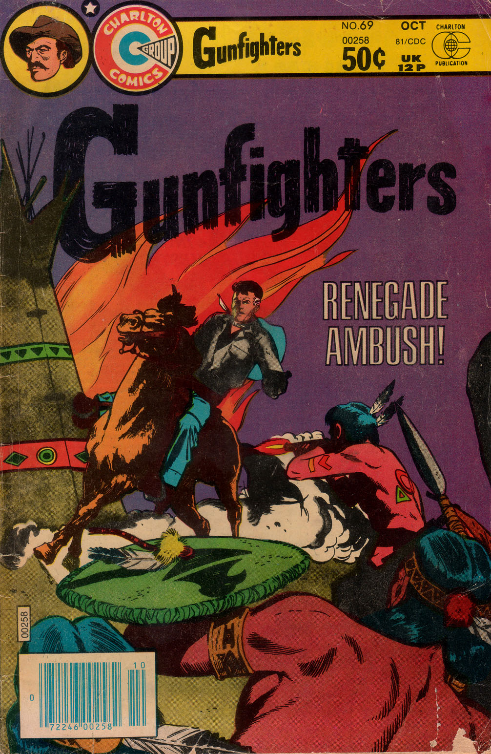 Read online Gunfighters comic -  Issue #69 - 1