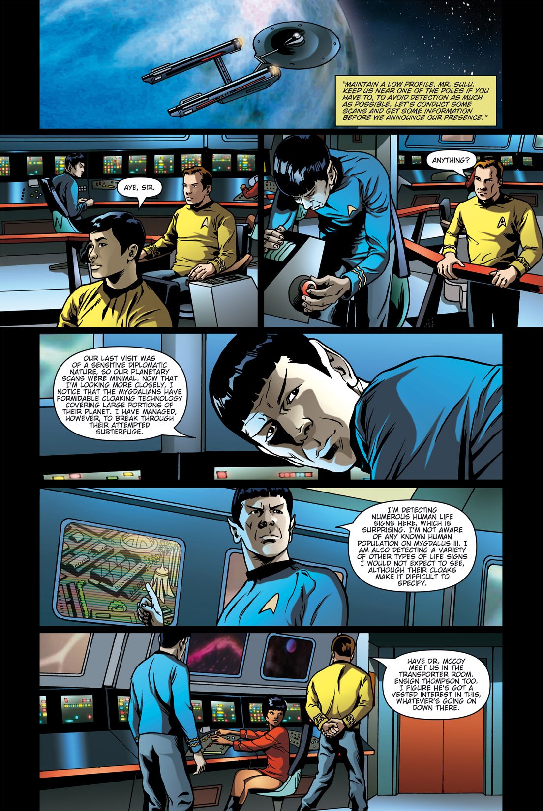 Read online Star Trek: Burden of Knowledge comic -  Issue #4 - 9